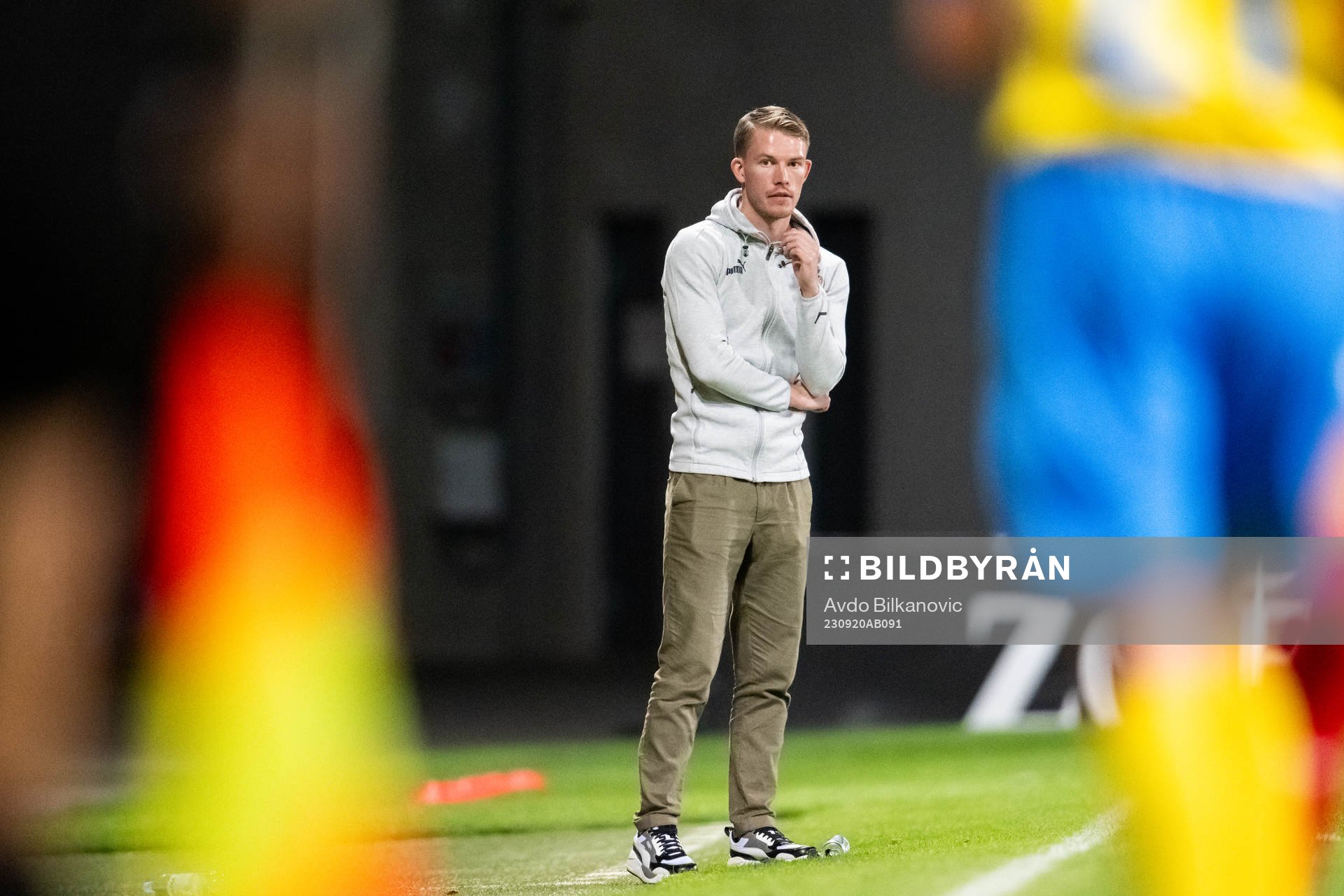 Helsingborgs tränare Kristoffer Schönbeck