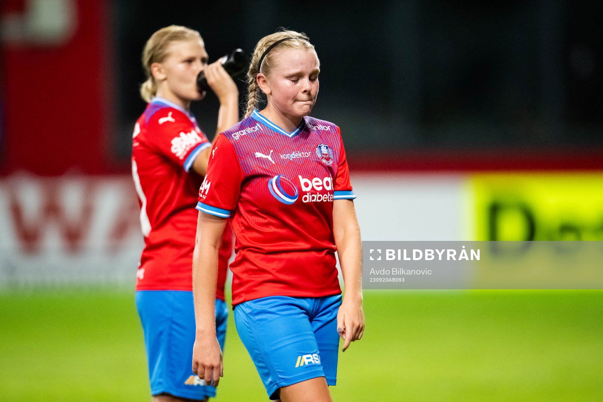 Helsingborgs Agnes Eklöf deppar