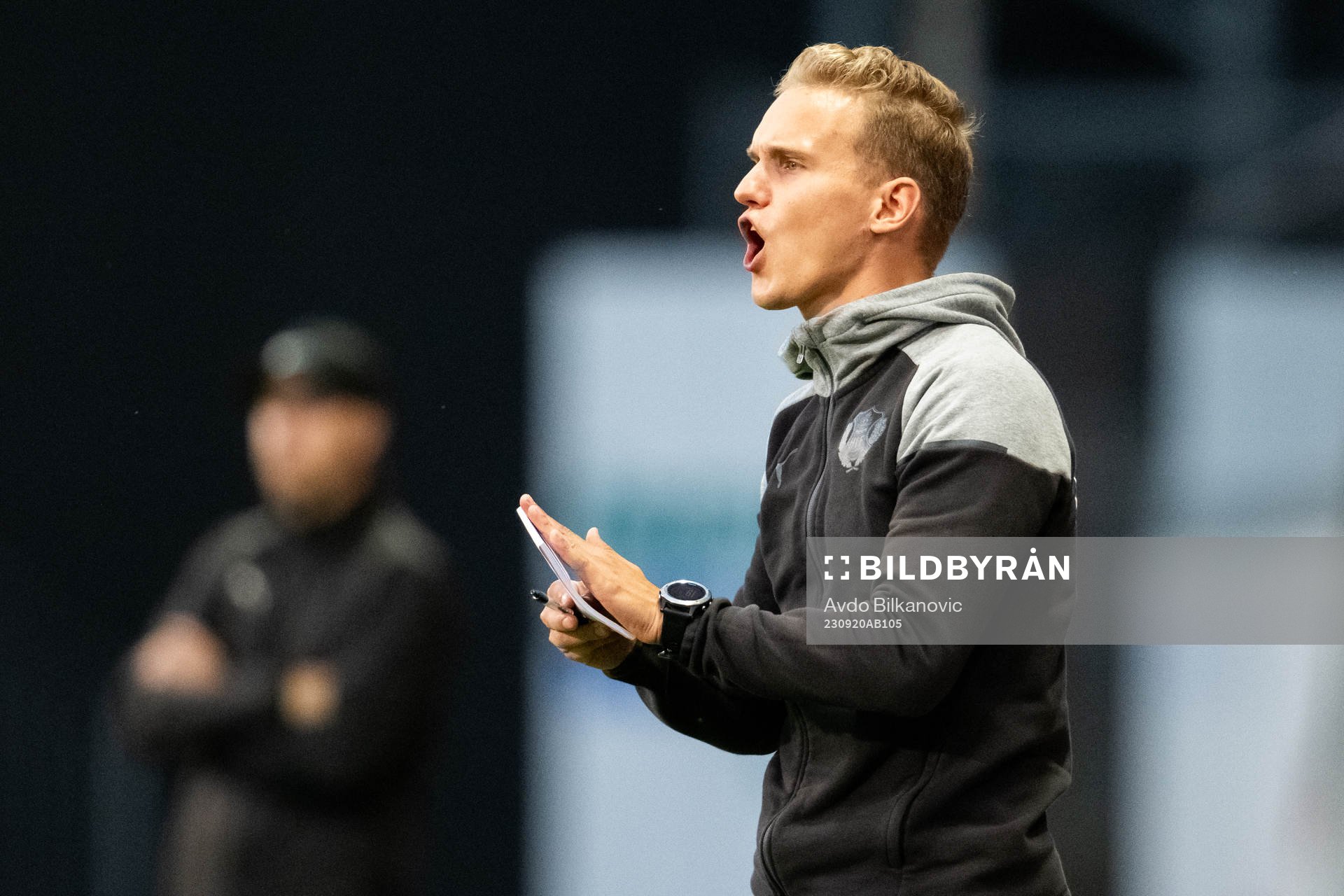 Helsingborgs assisterande tränare Elias Åkerborg