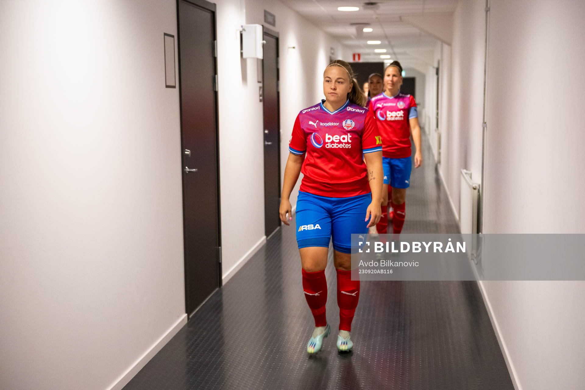 Helsingborgs Stephanie Petersson görs Sif redo för entré