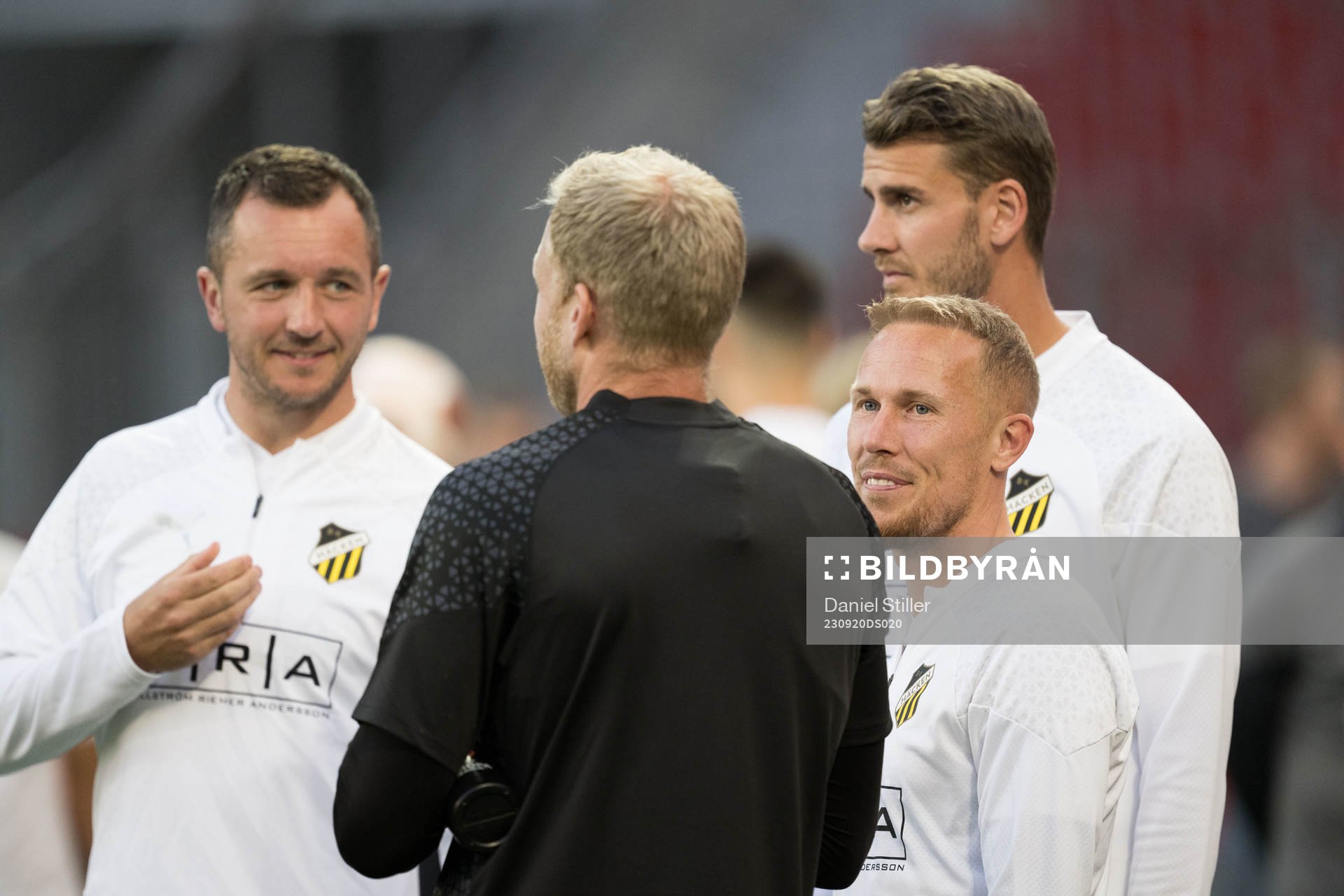 Even Hovland, Mikkel Rygaard Jensen and Johan Hammar of
