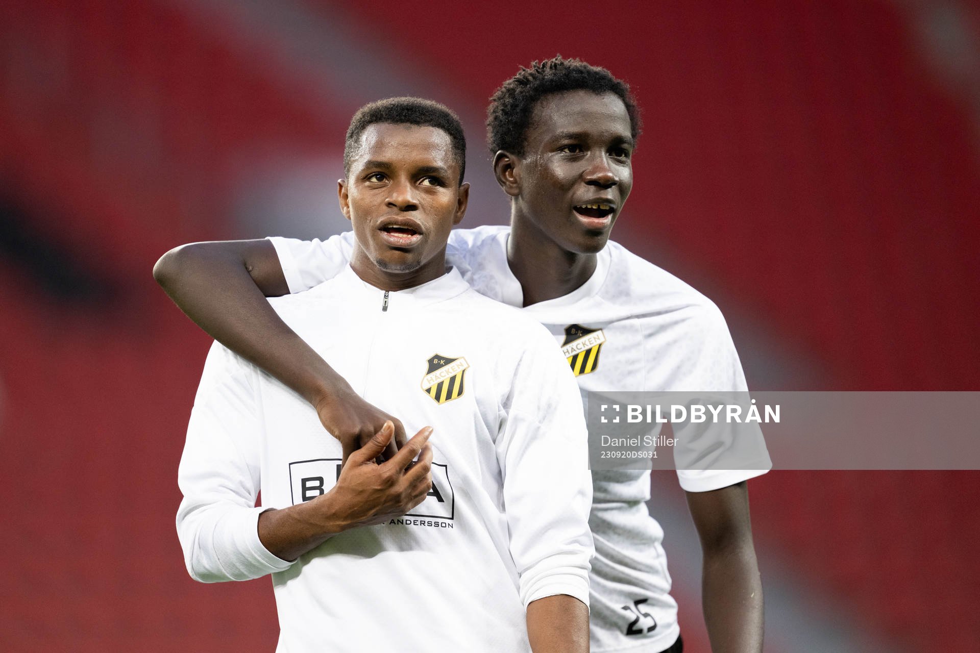 Abdulrazaq Ishaq and Abdoulaye Faye