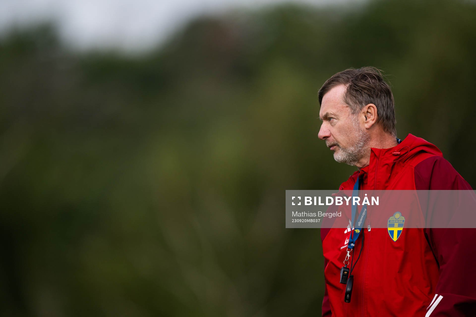 Head coach Peter Gerhardsson