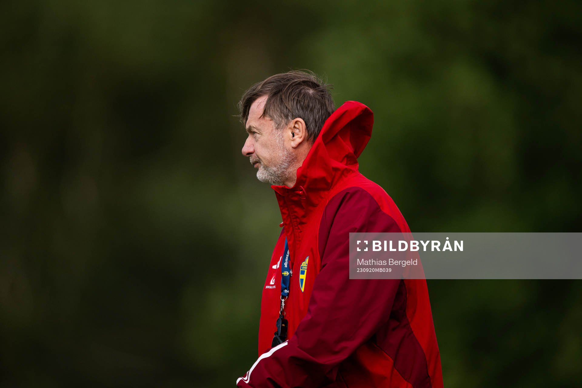 Head coach Peter Gerhardsson