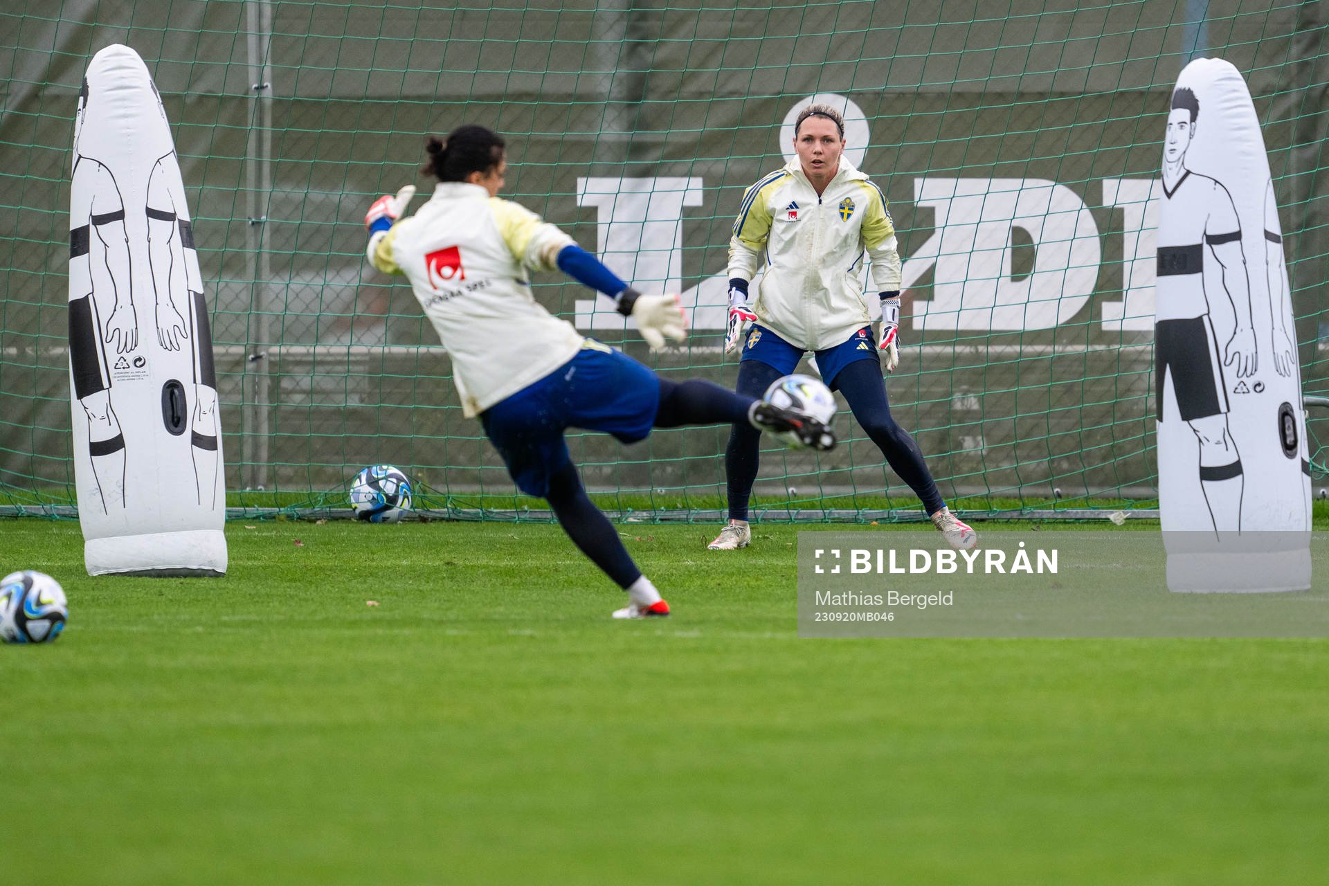 Goalkeeper Jennifer Falk