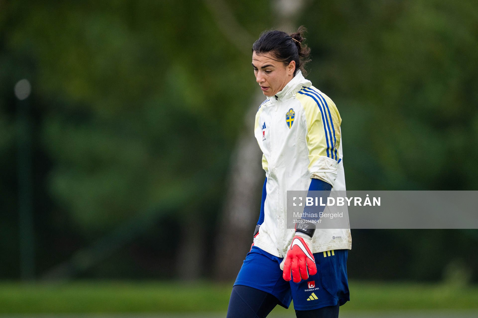 Goalkeeper Zecira Musovic