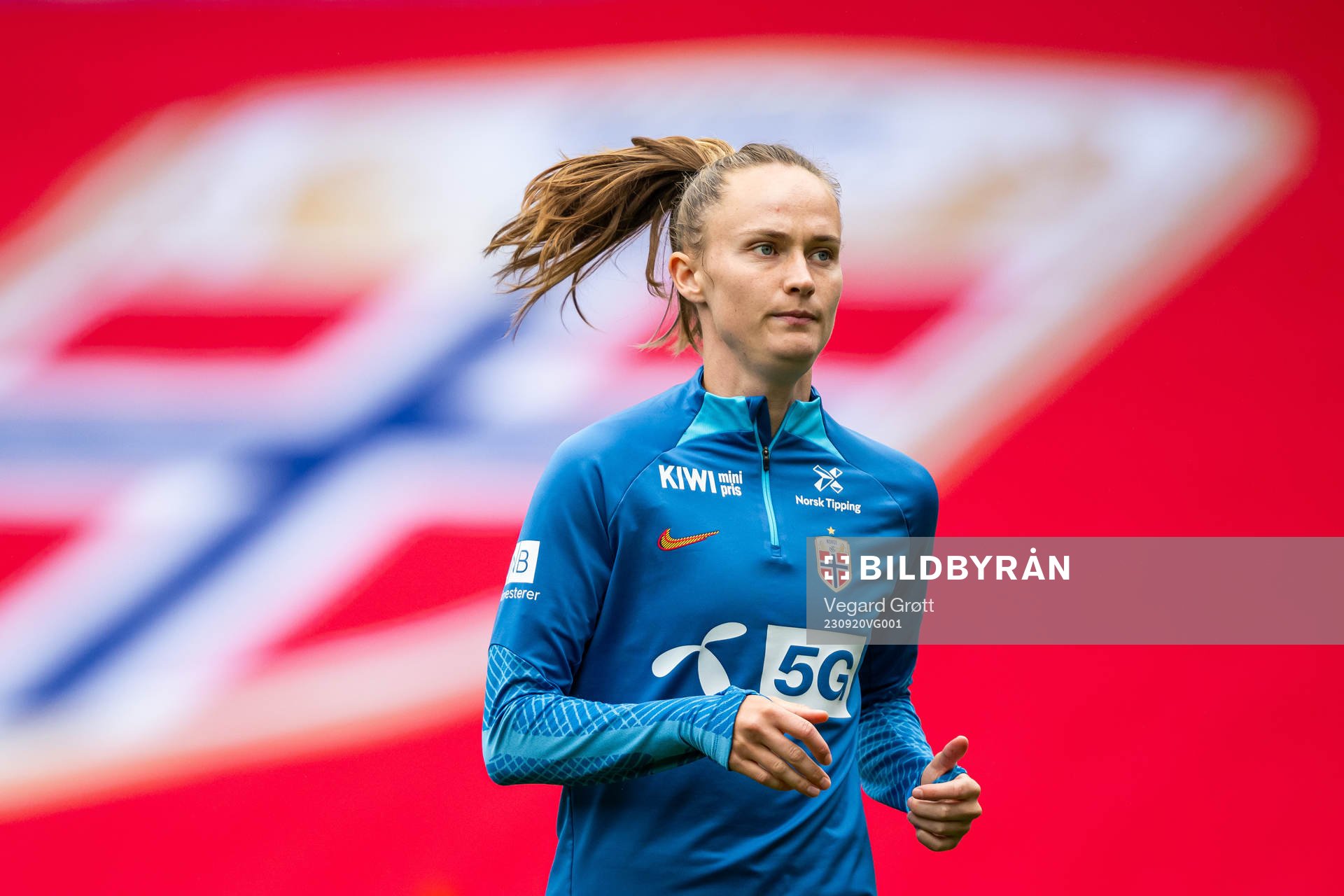 Caroline Graham Hansen of the Norwegian women's national