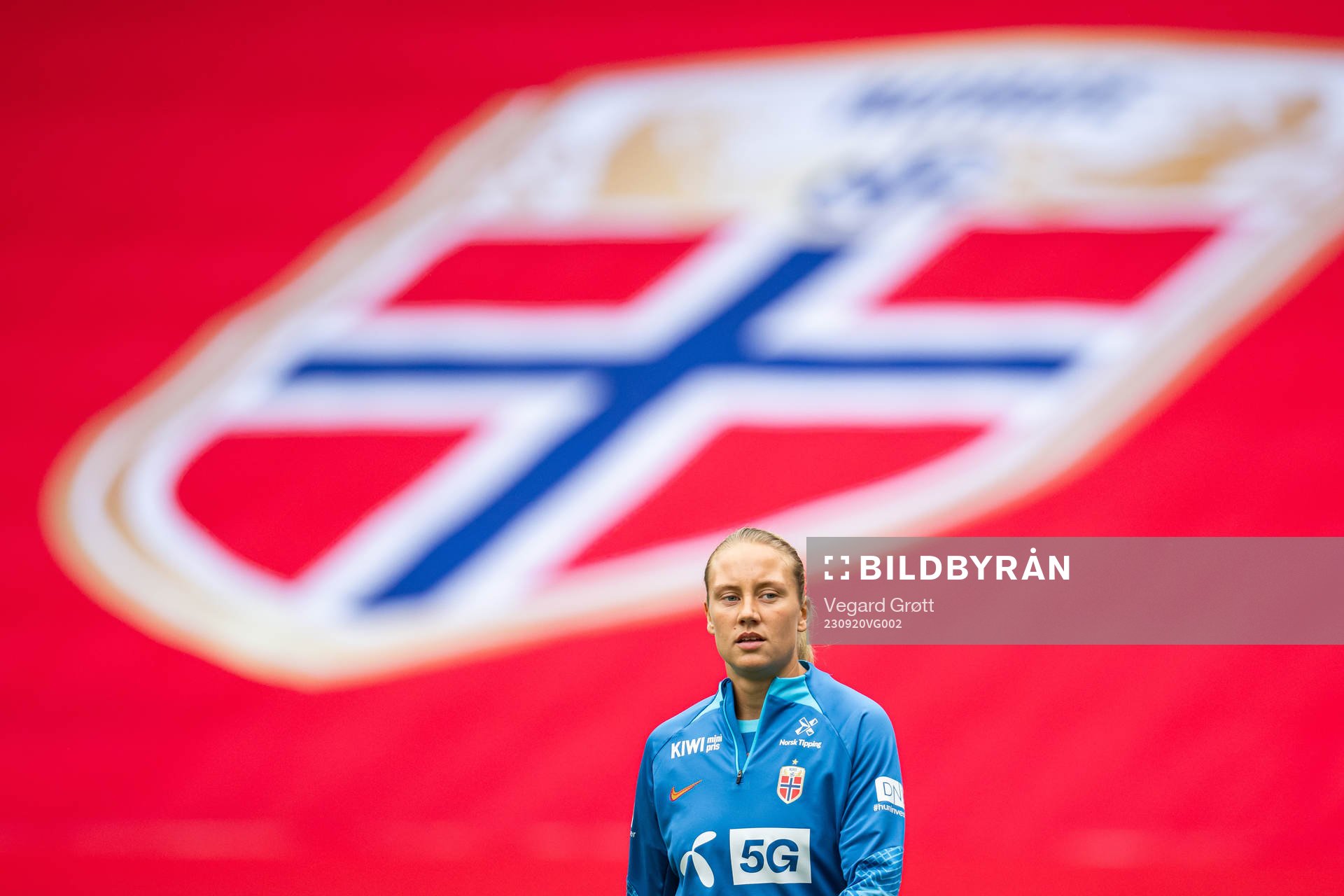 Lisa Fjeldstad Naalsund of the Norwegian women's national