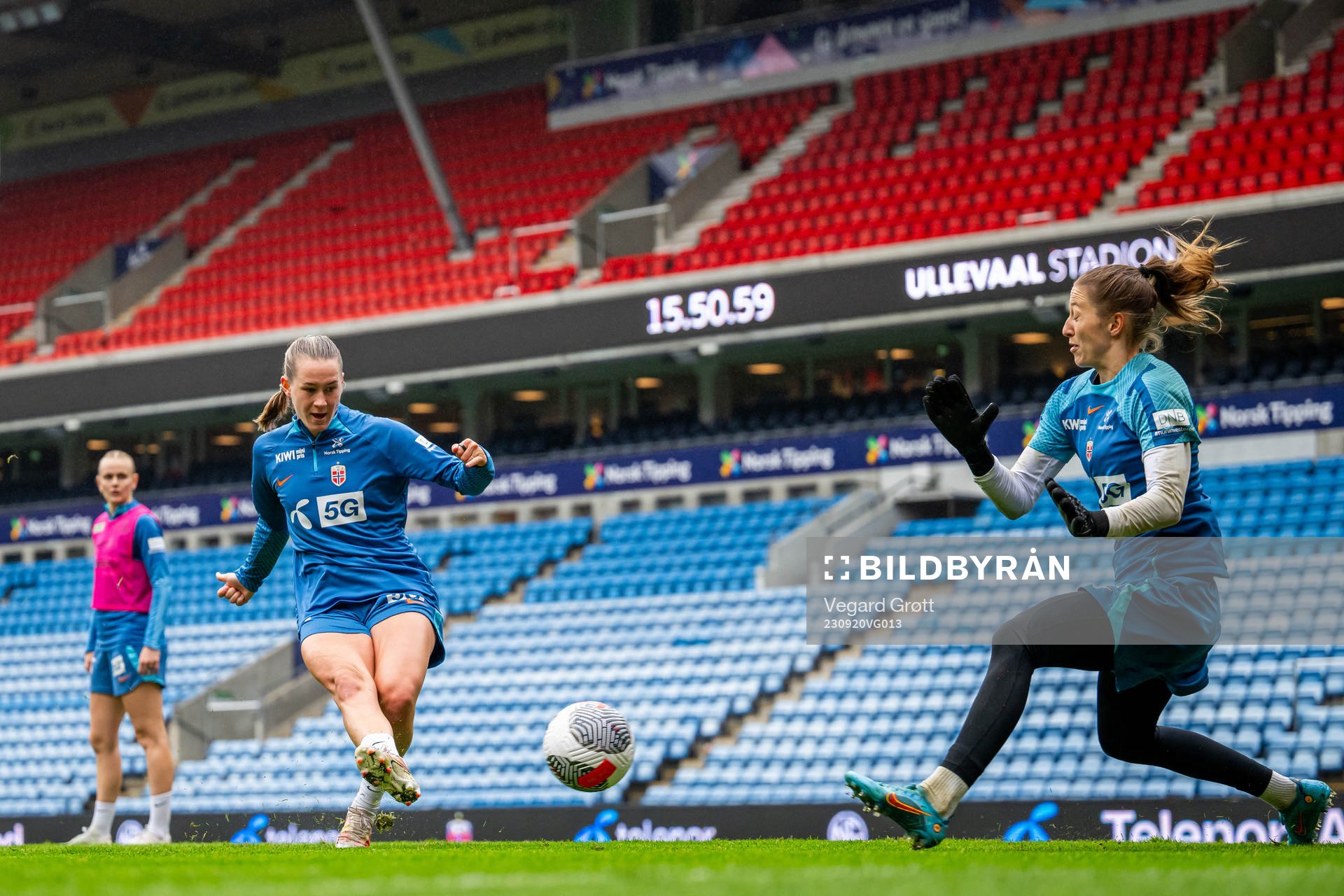 Elisabeth Terland of the Norwegian women's national