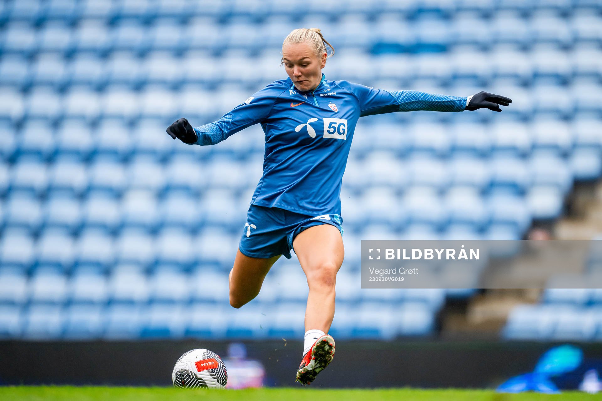 Frida Maanum of the Norwegian women's national football team