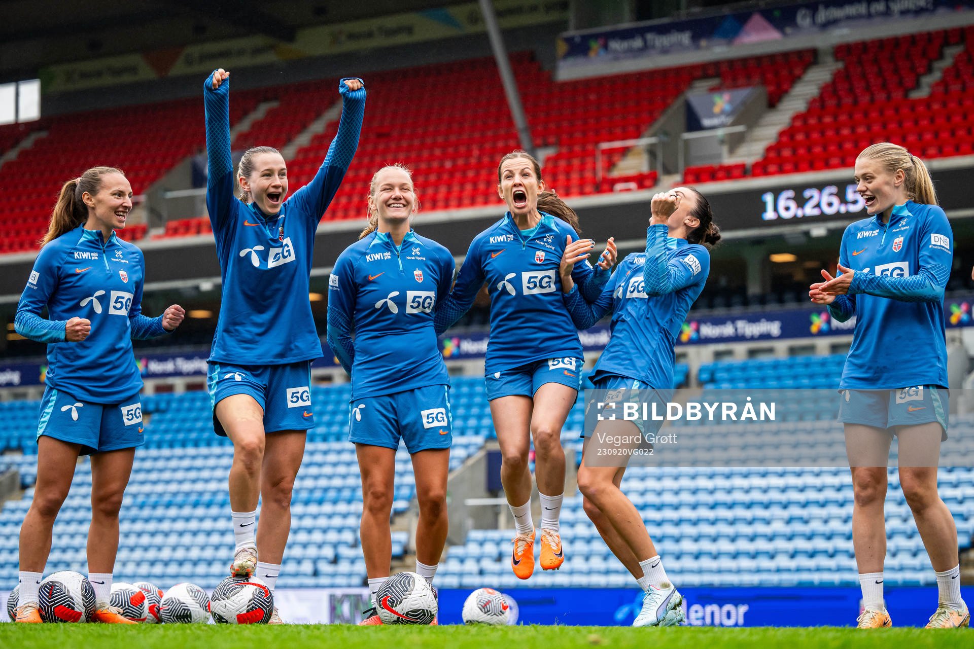 Marit Bratberg Lund, Elisabeth Terland, Frida Maanum, Tuva