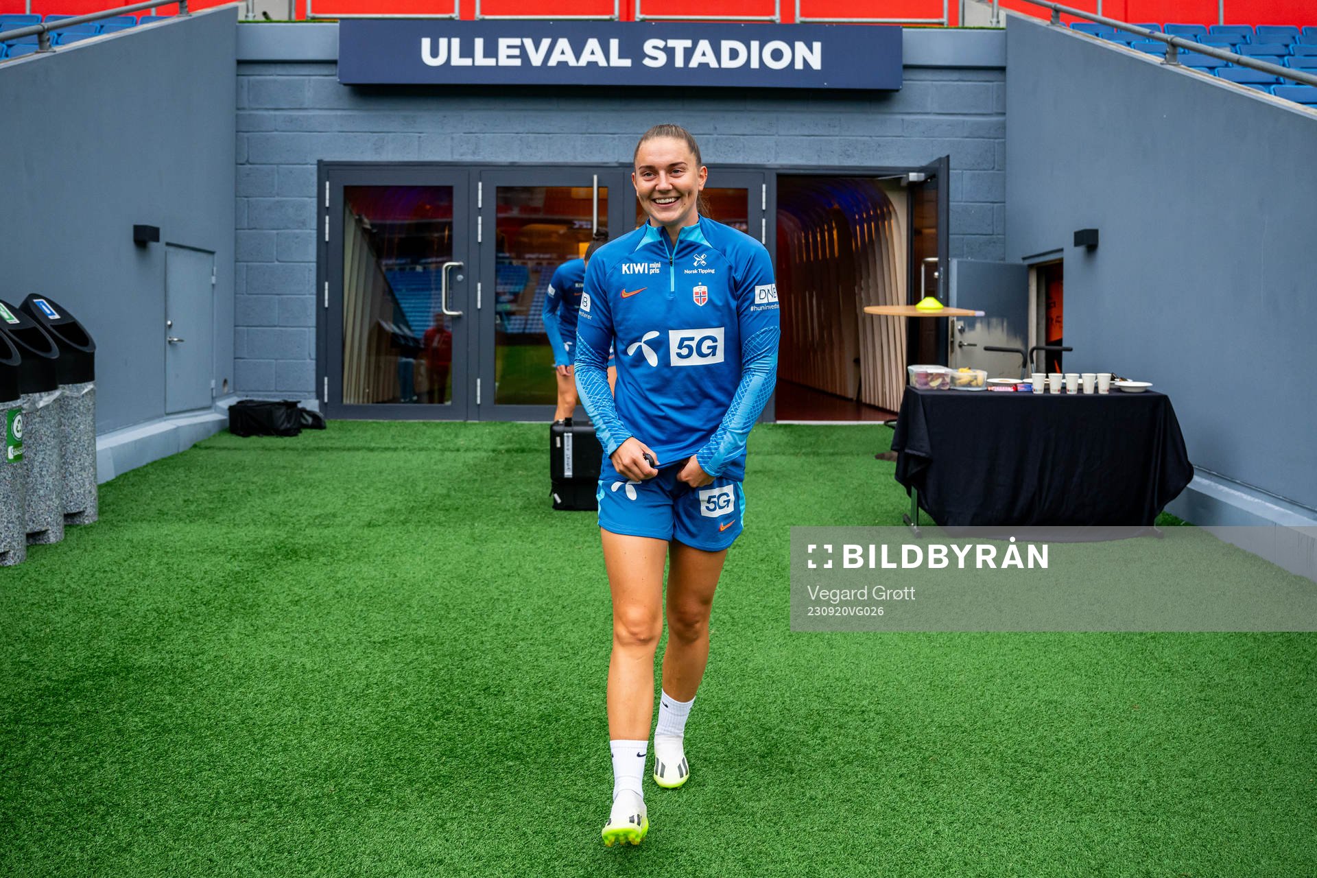 Vilde Bøe Risa of the Norwegian women's national football