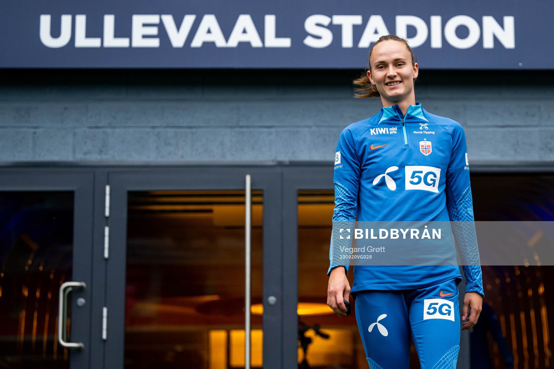 Caroline Graham Hansen of the Norwegian women's national