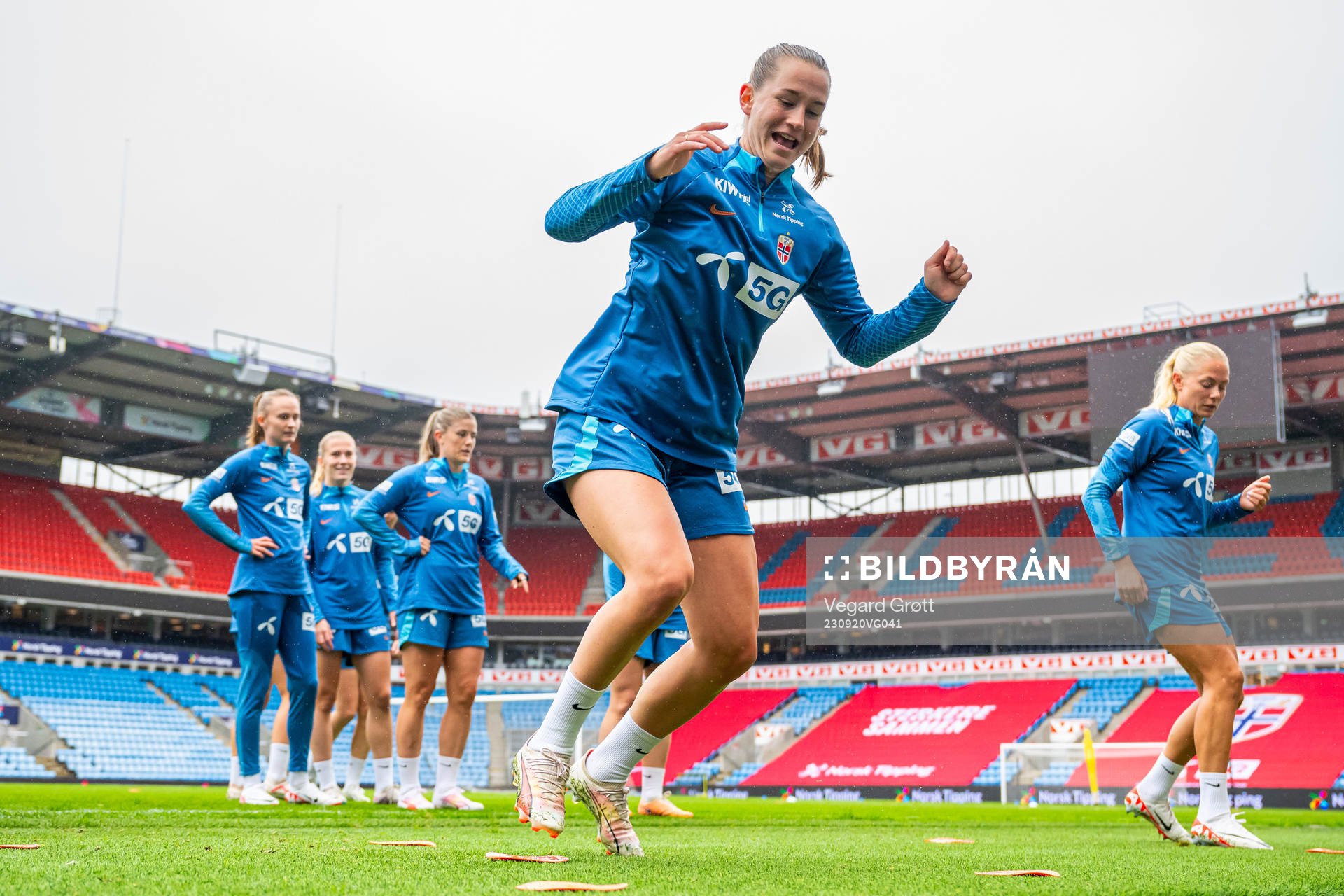 Elisabeth Terland of the Norwegian women's national