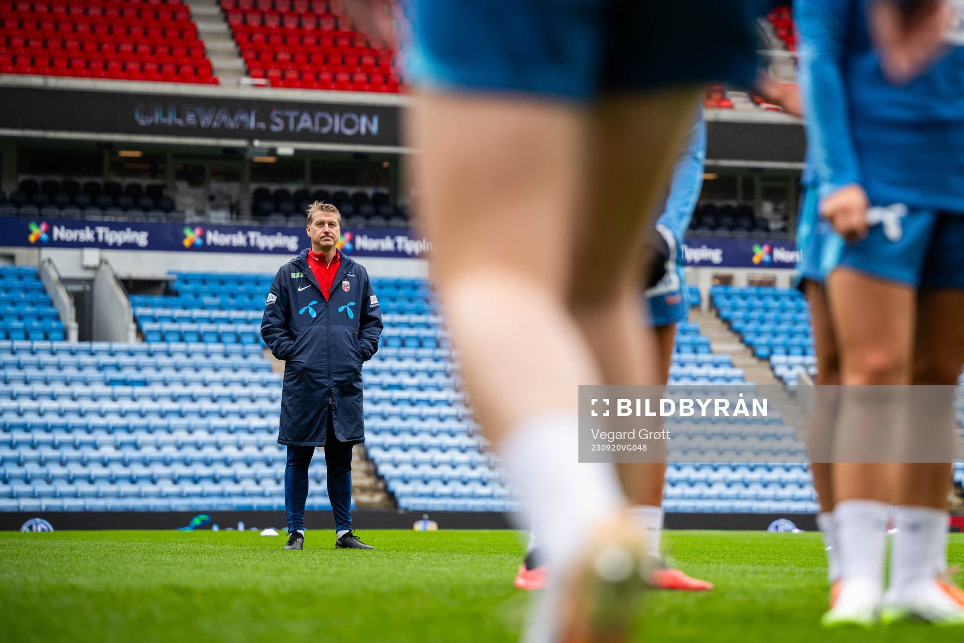 Leif Gunnar Smerud, head coach of the Norwegian women's