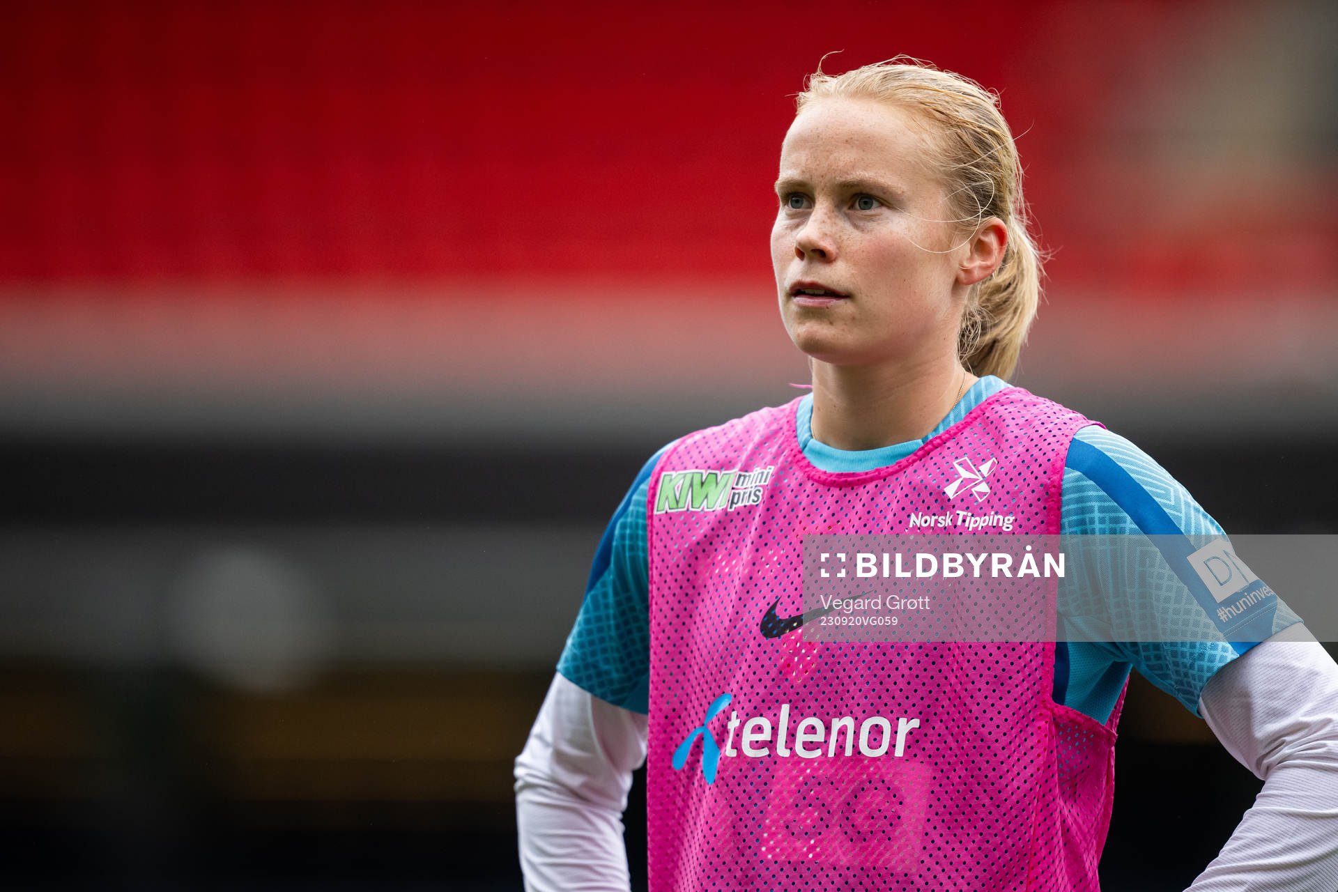 Julie Blakstad of the Norwegian women's national football
