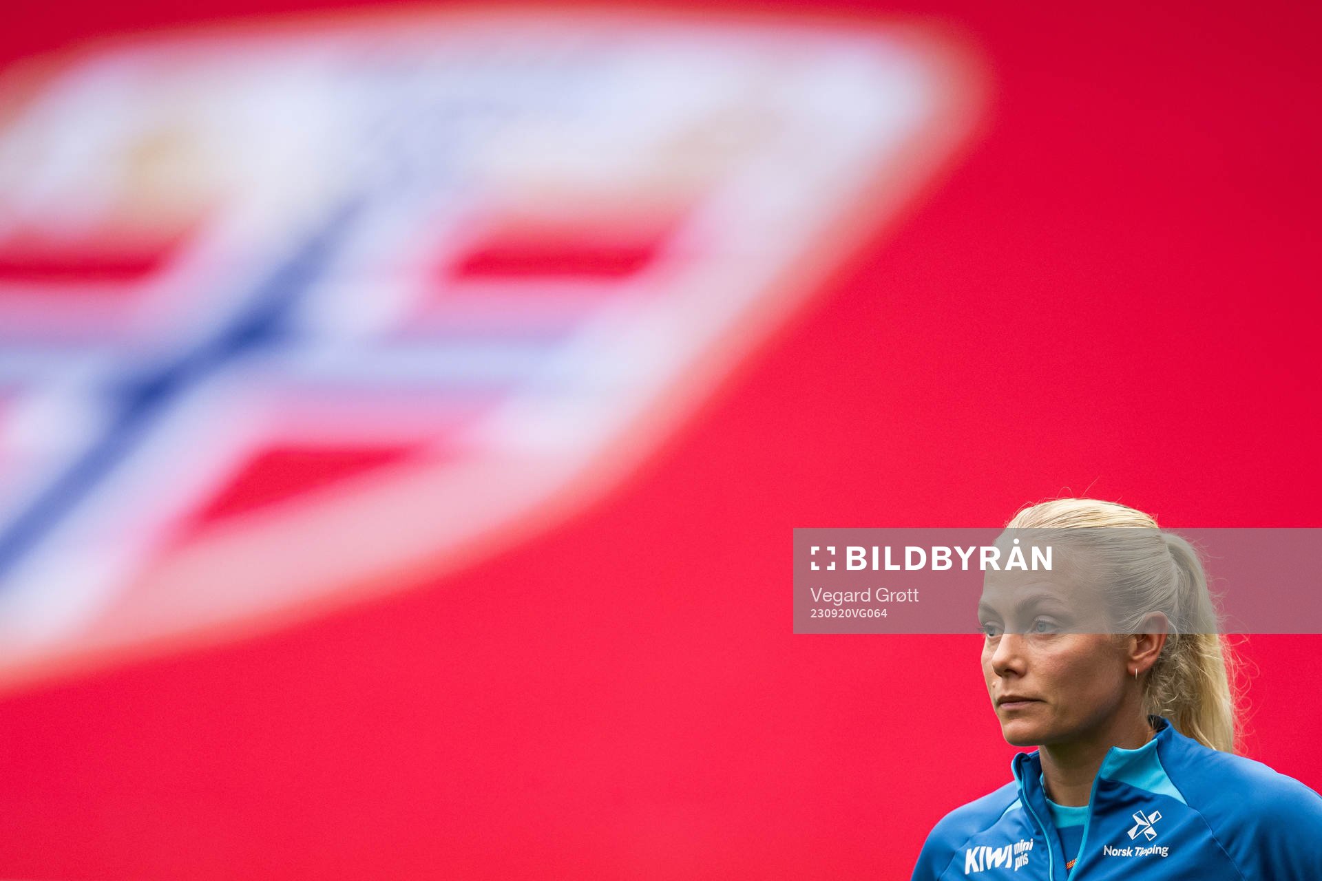 Guro Bergsvand of the Norwegian women's national football