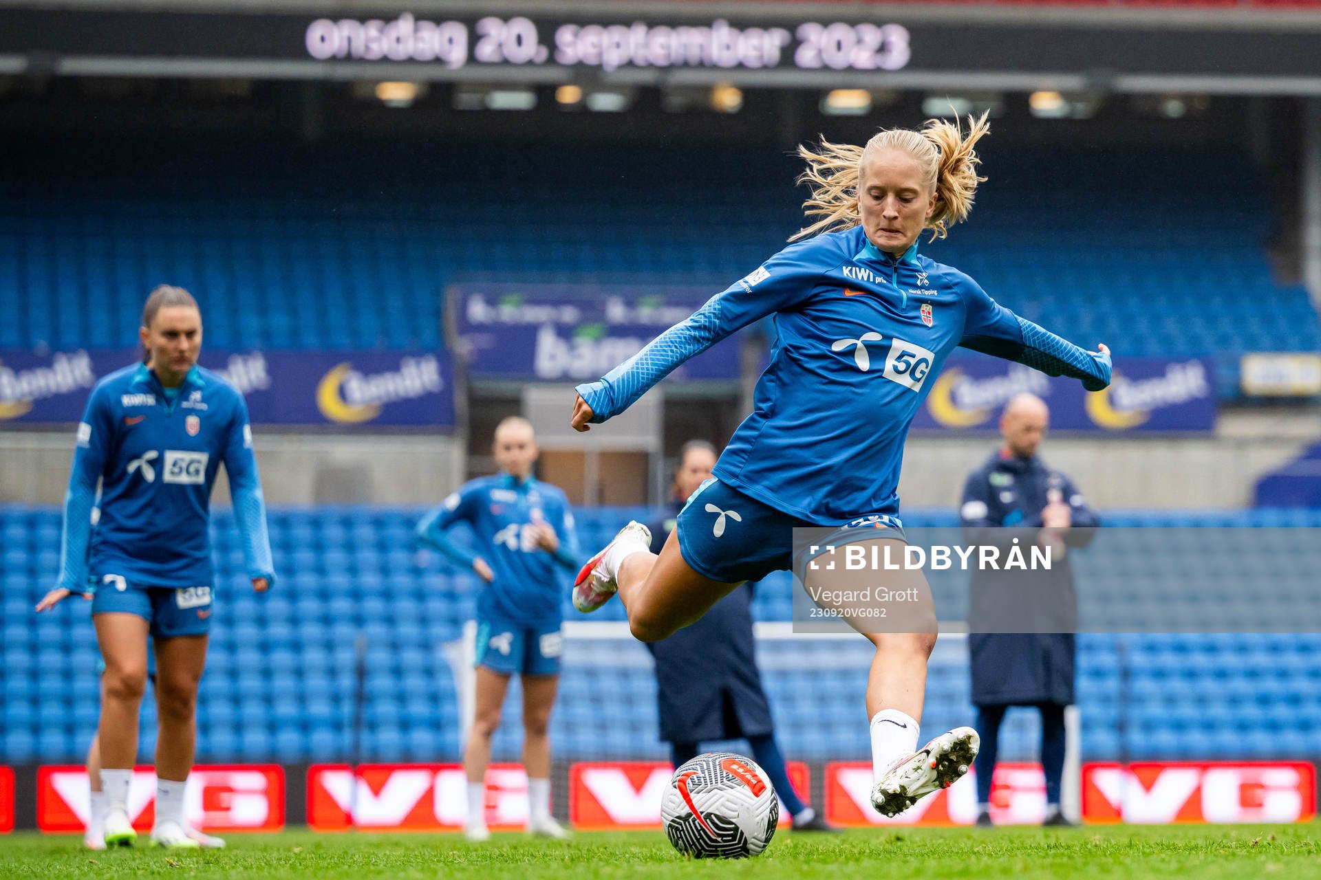 Amalie Eikeland of the Norwegian women's national football