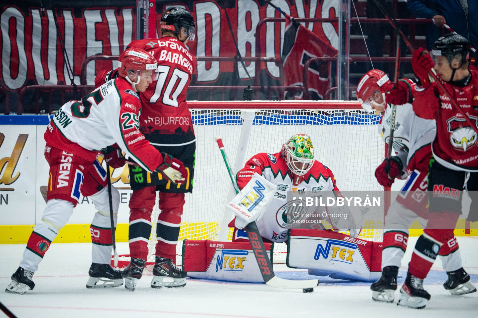 Malmö Redhawks William Von Barnekow mot Frölundas