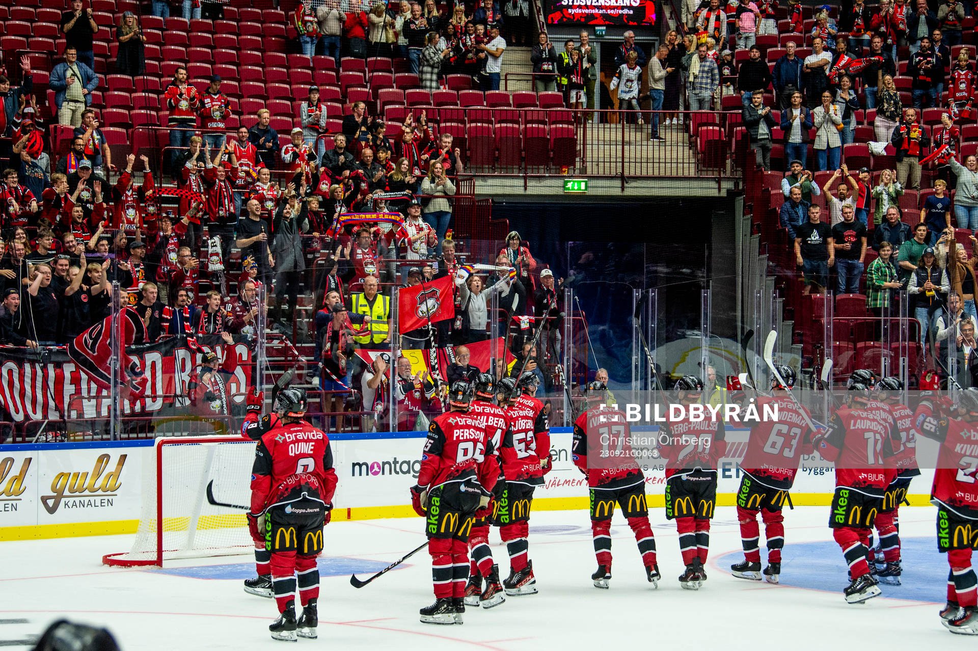 Malmö Redhawks spelar jublar