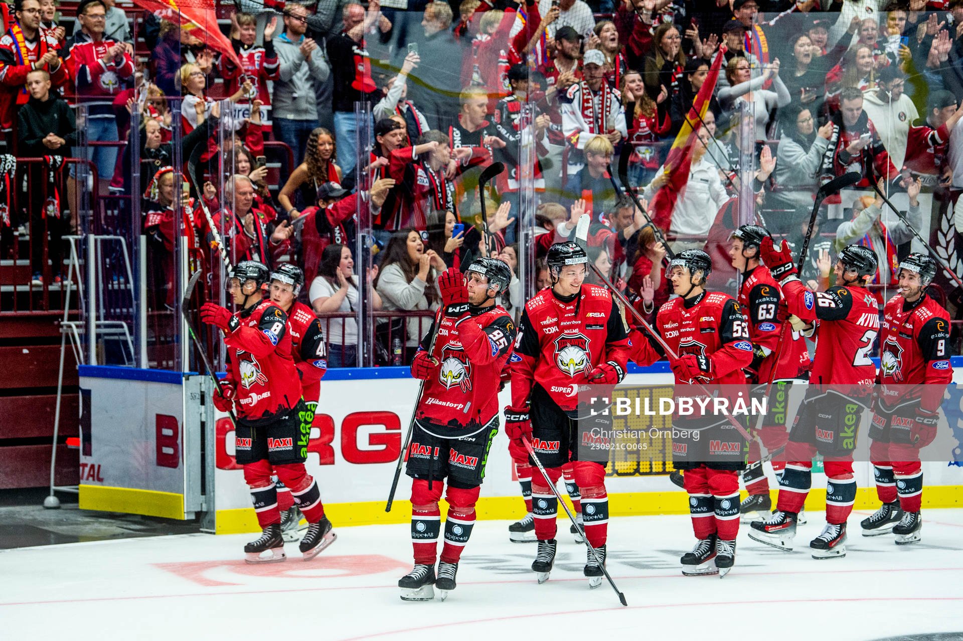 Malmö Redhawks spelar jublar