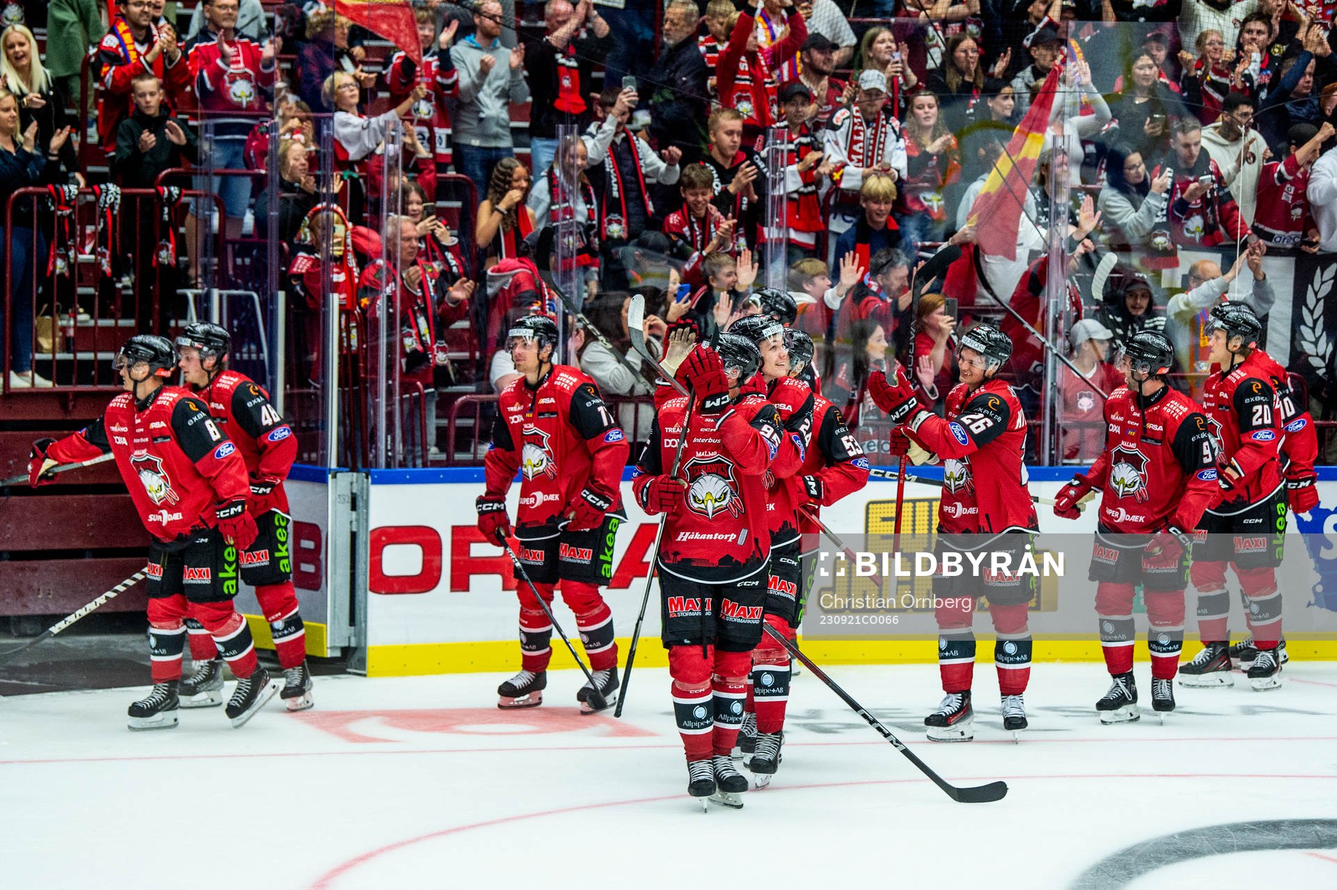 Malmö Redhawks spelar jublar