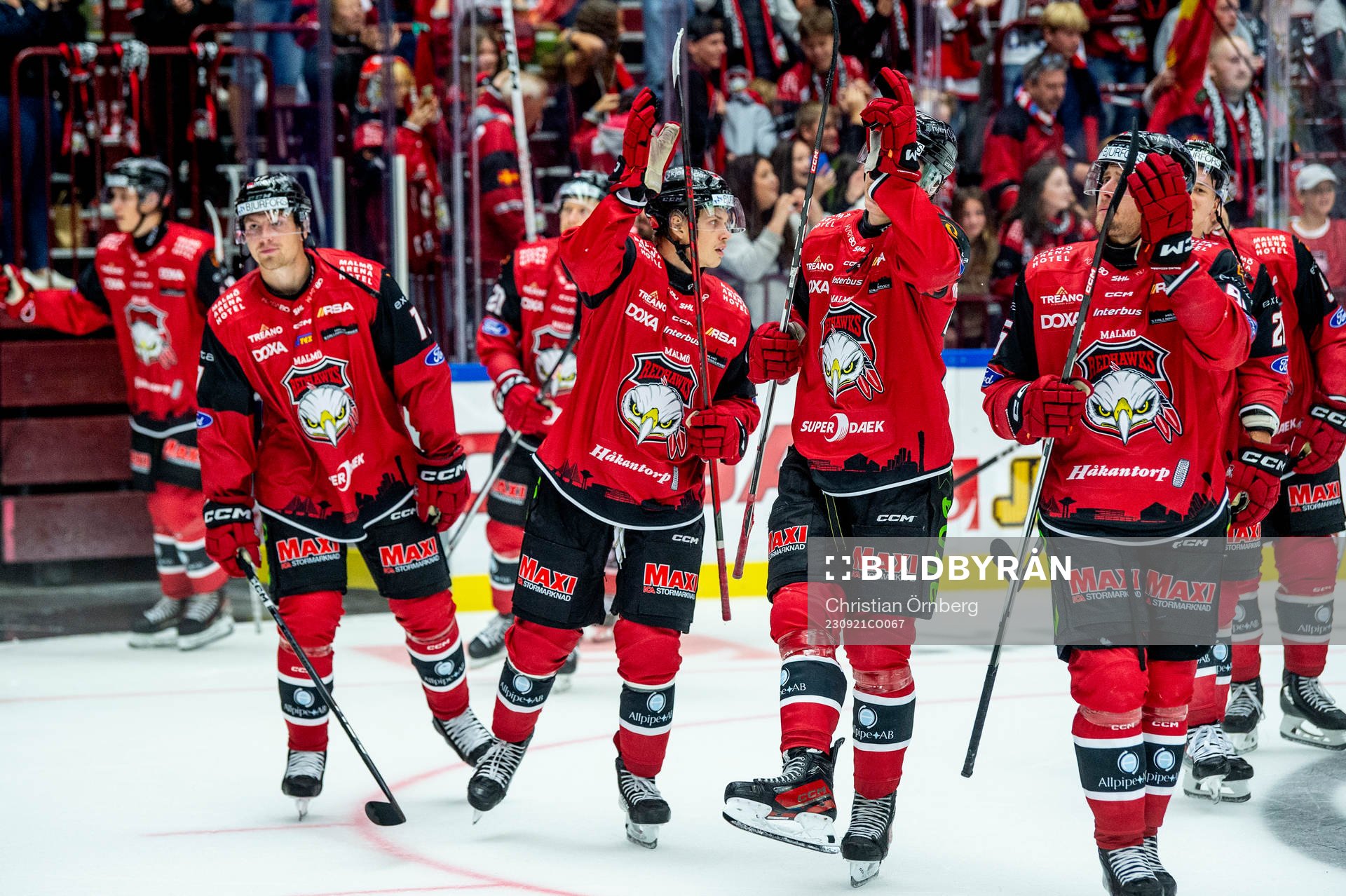 Malmö Redhawks spelar jublar