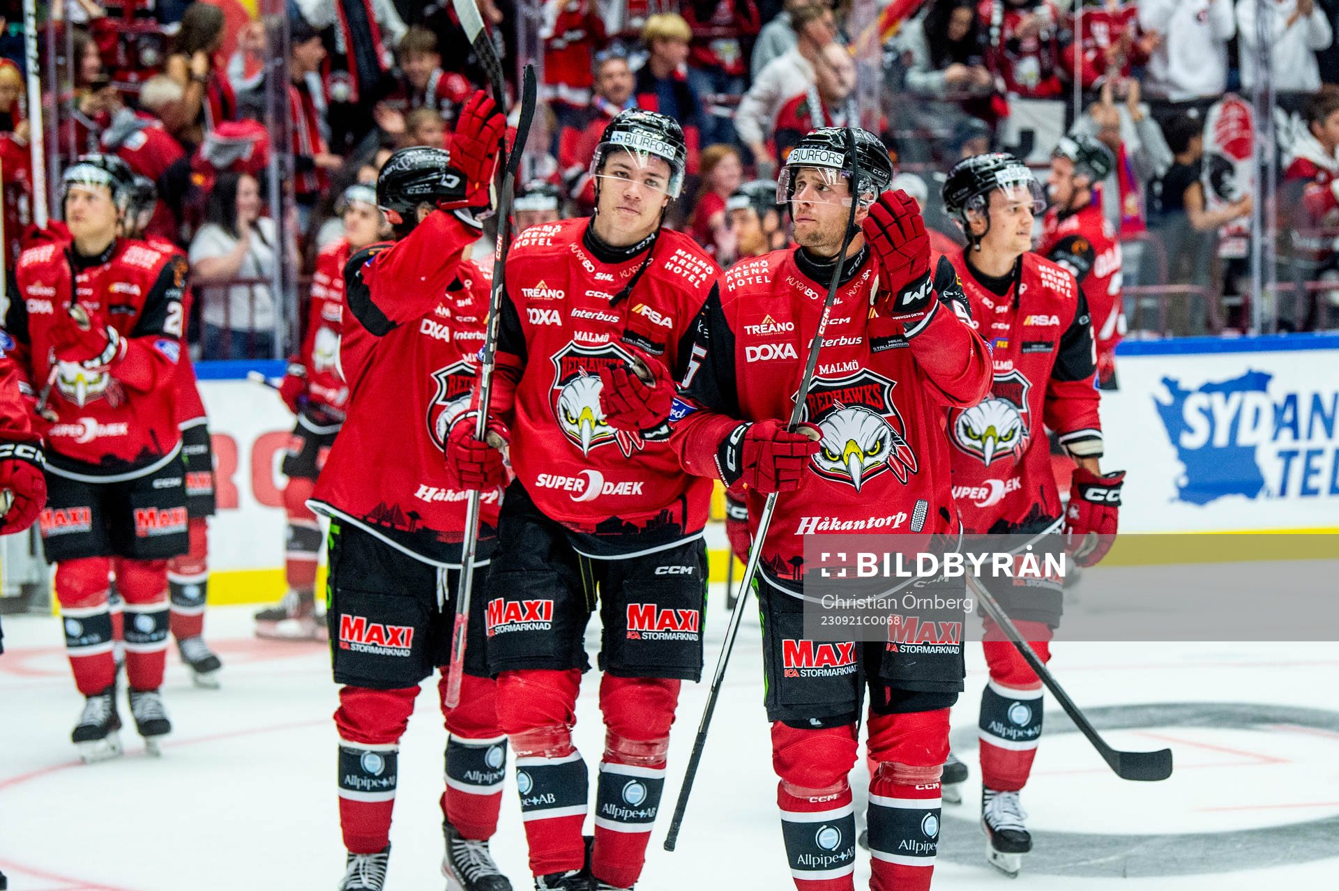 Malmö Redhawks spelar jublar