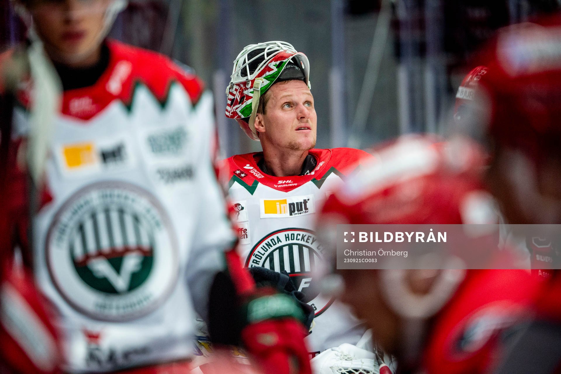 Frölundas målvakt Lars Johansson