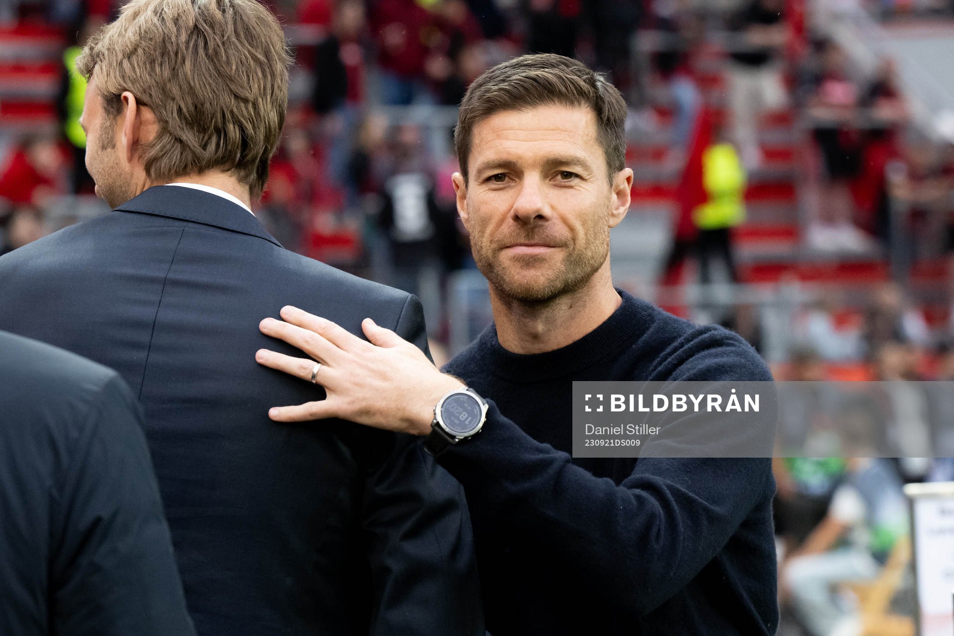 Head coach Xabi Alonso of Bayer Leverkusen
