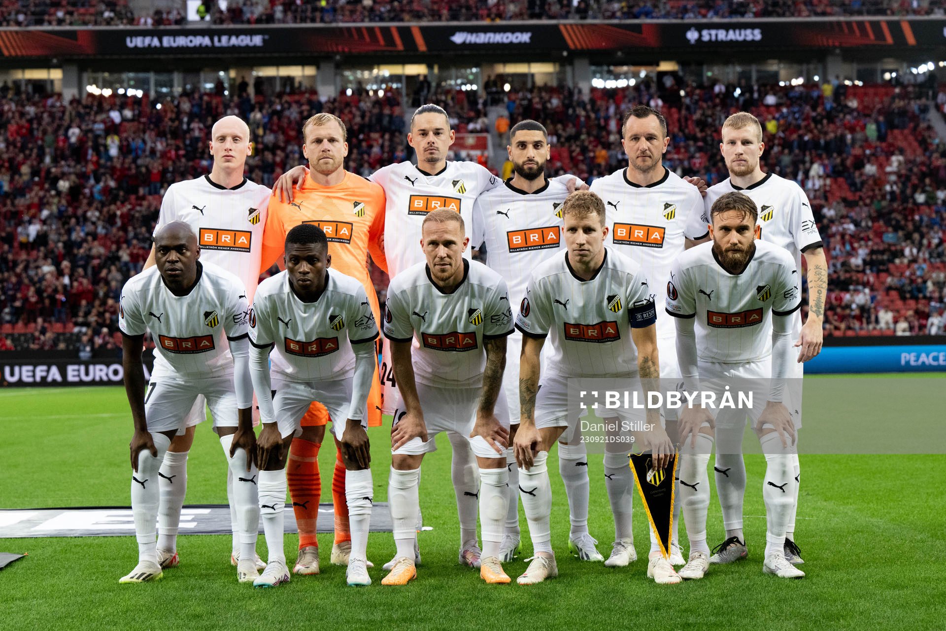 The lineup of Häcken