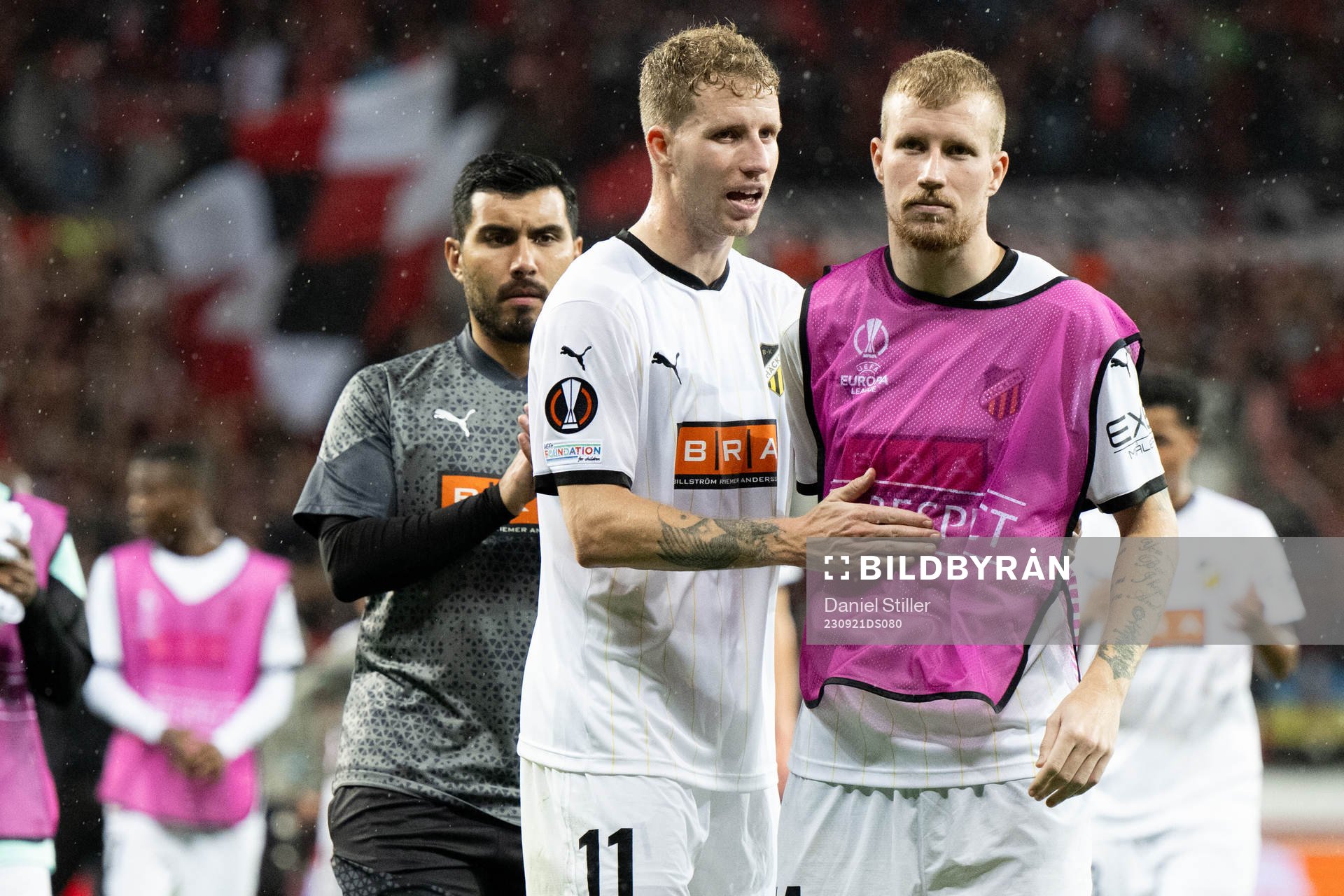 Samuel Gustafson and Simon Gustafson of Häcken