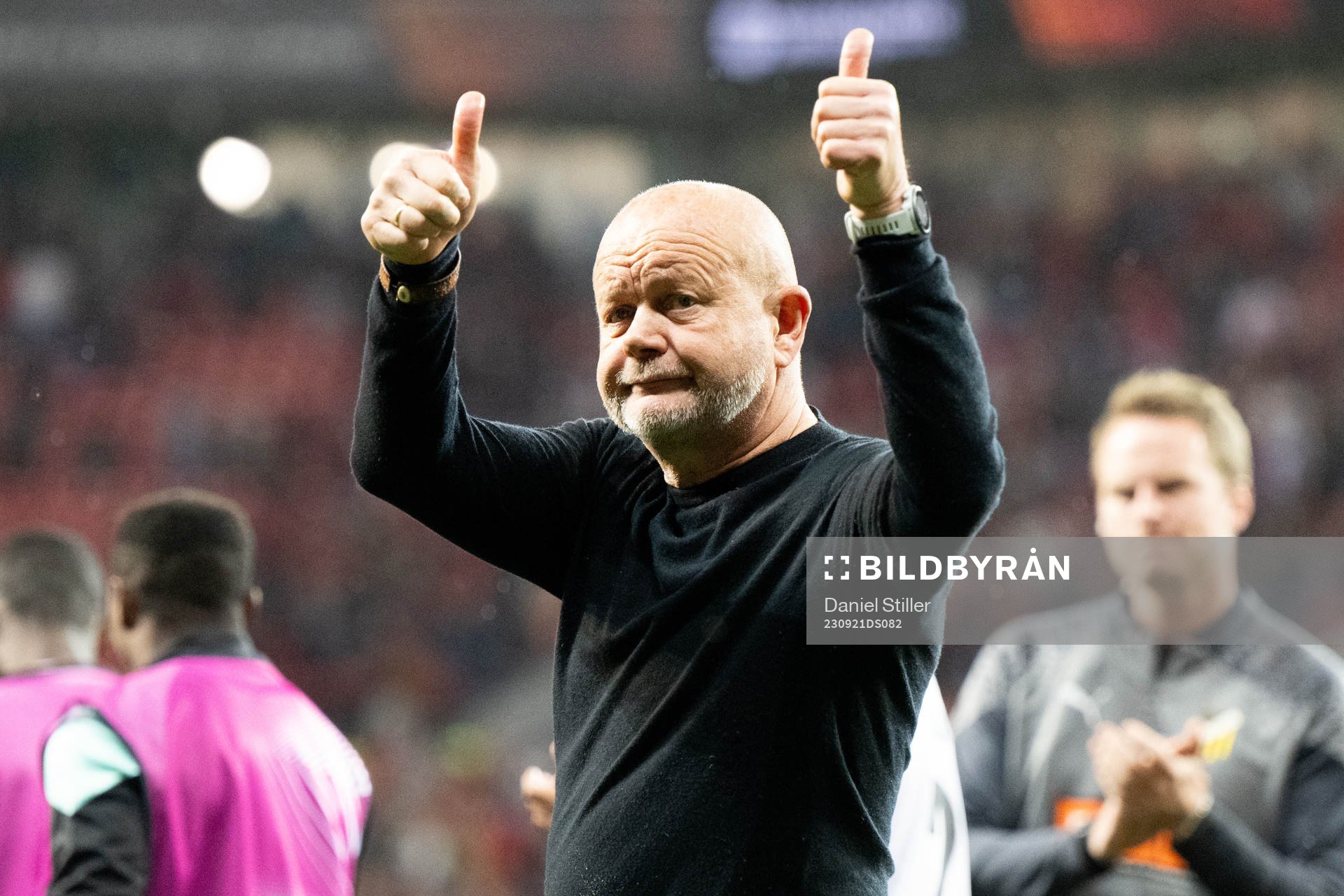 Head coach Per-Mathias Høgmo of Häcken