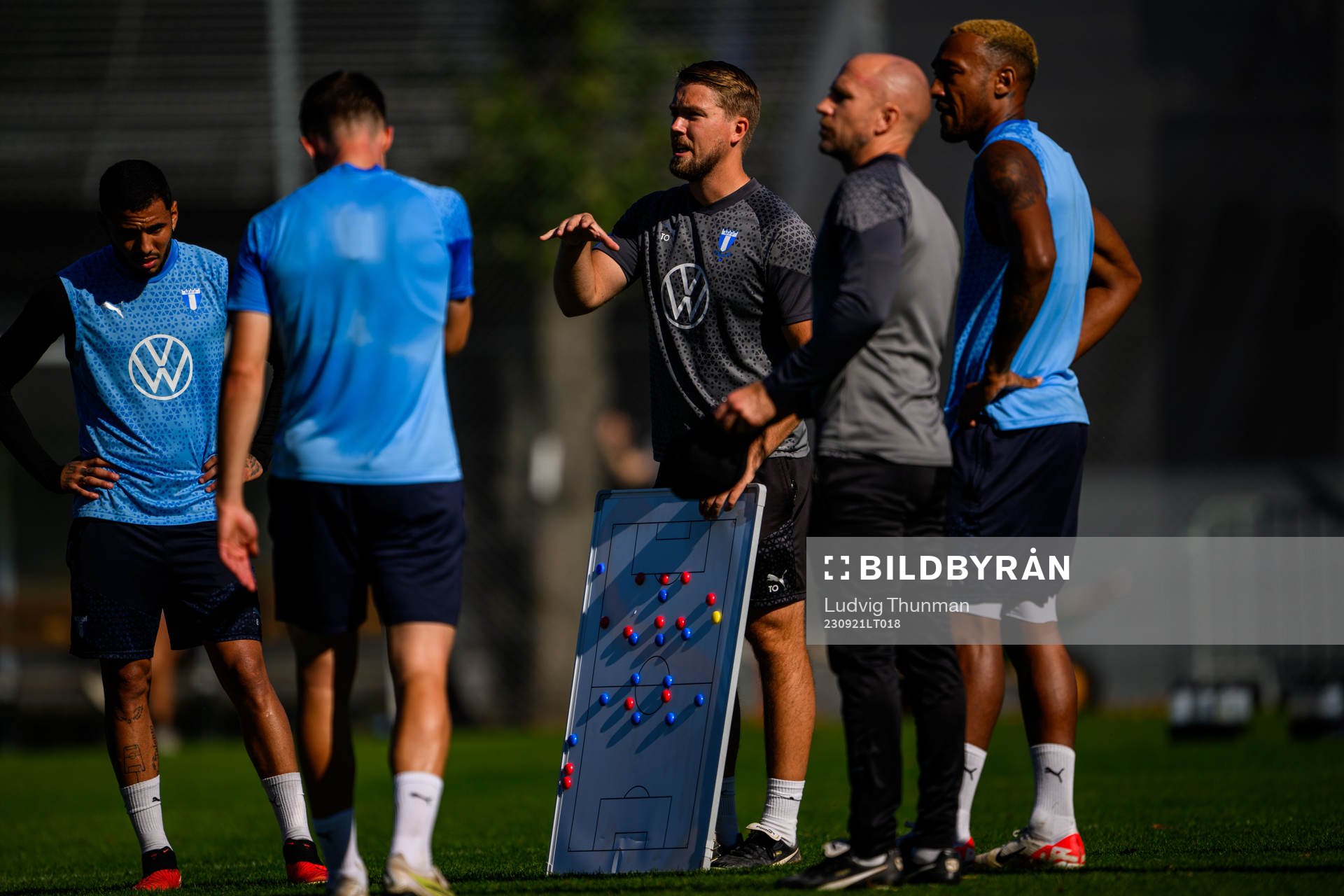 Malmö FFs assisterande tränare Theodor Olsson