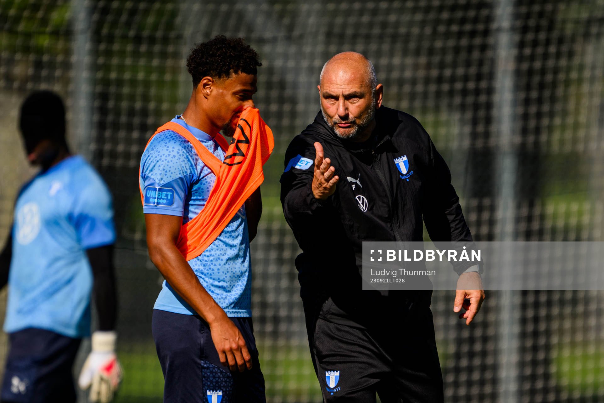 Malmö FFs Joseph Ceesay och Jonnie Fedel