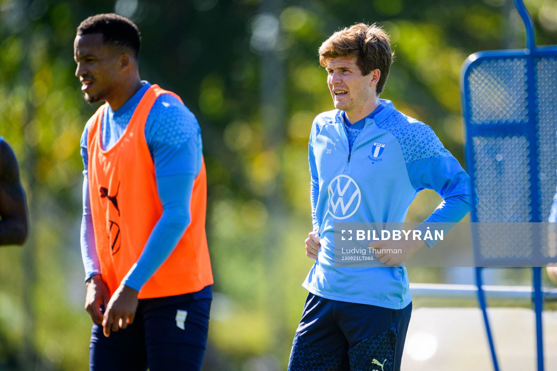 Malmö FFs Martin Olsson och Oliver Berg
