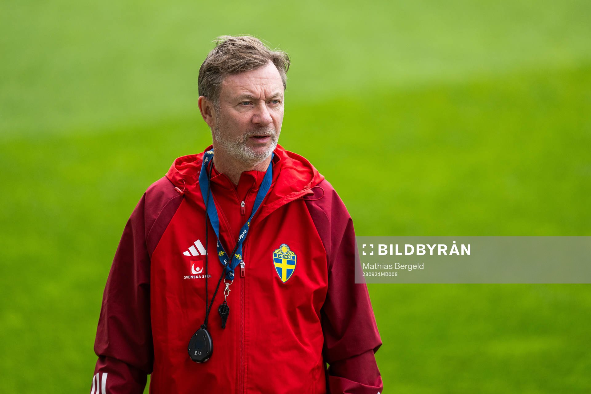Head coach Peter Gerhardsson