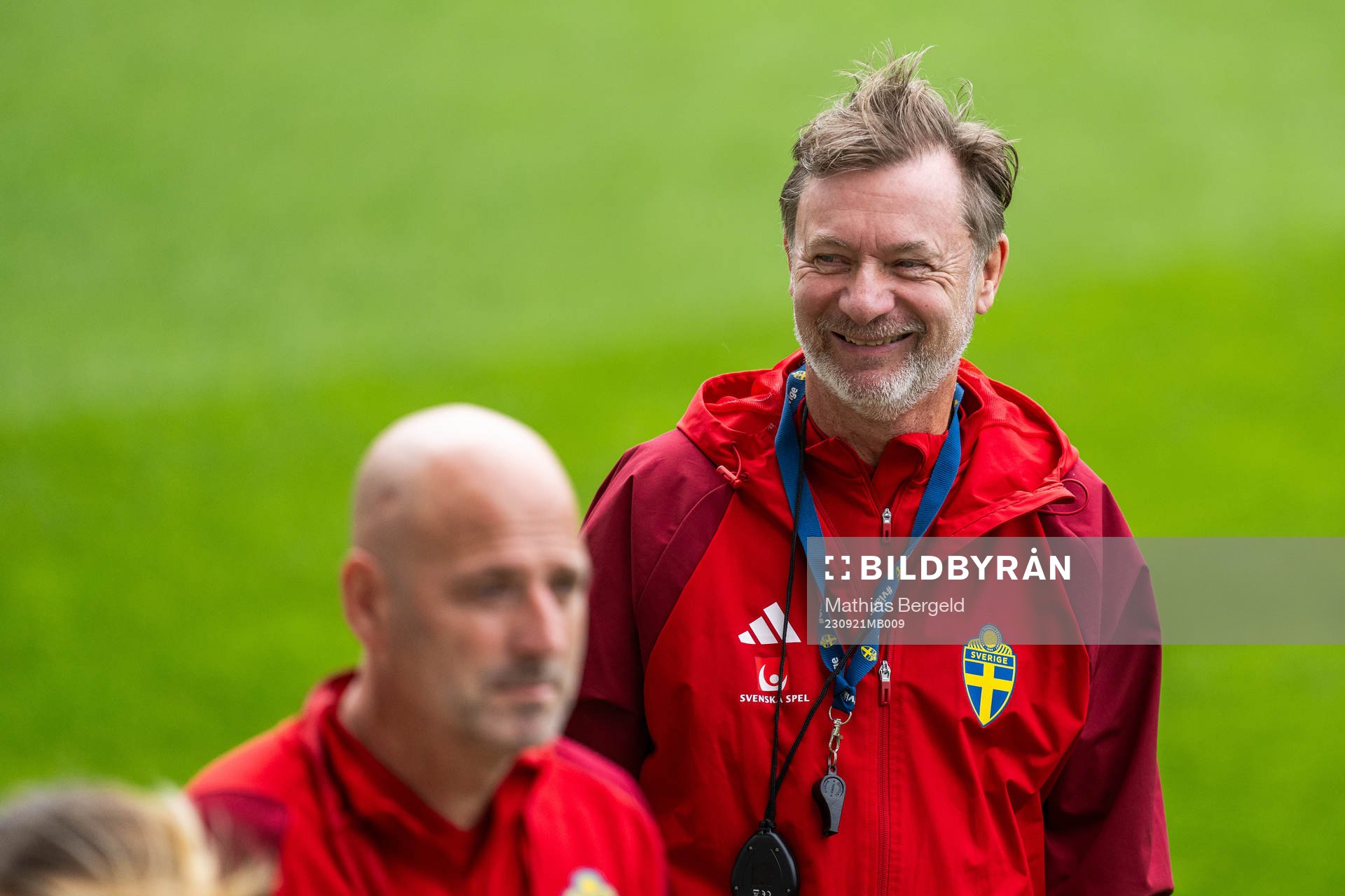 Head coach Peter Gerhardsson