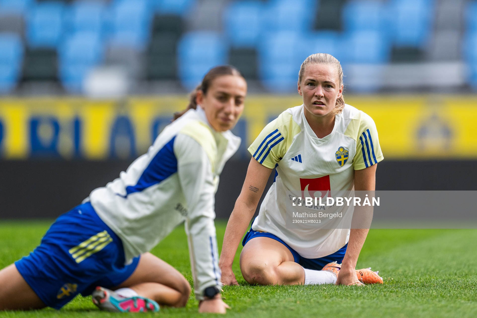 Rosa Kafaji and Magdalena Eriksson