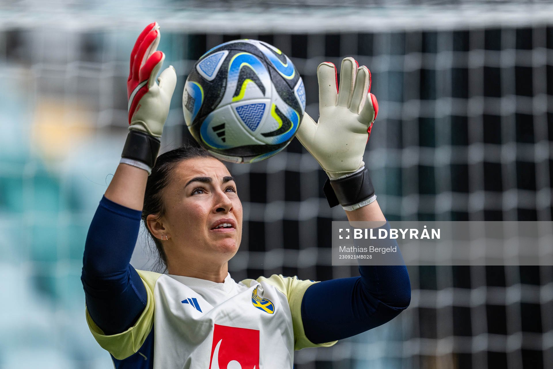 Goalkeeper Zecira Musovic