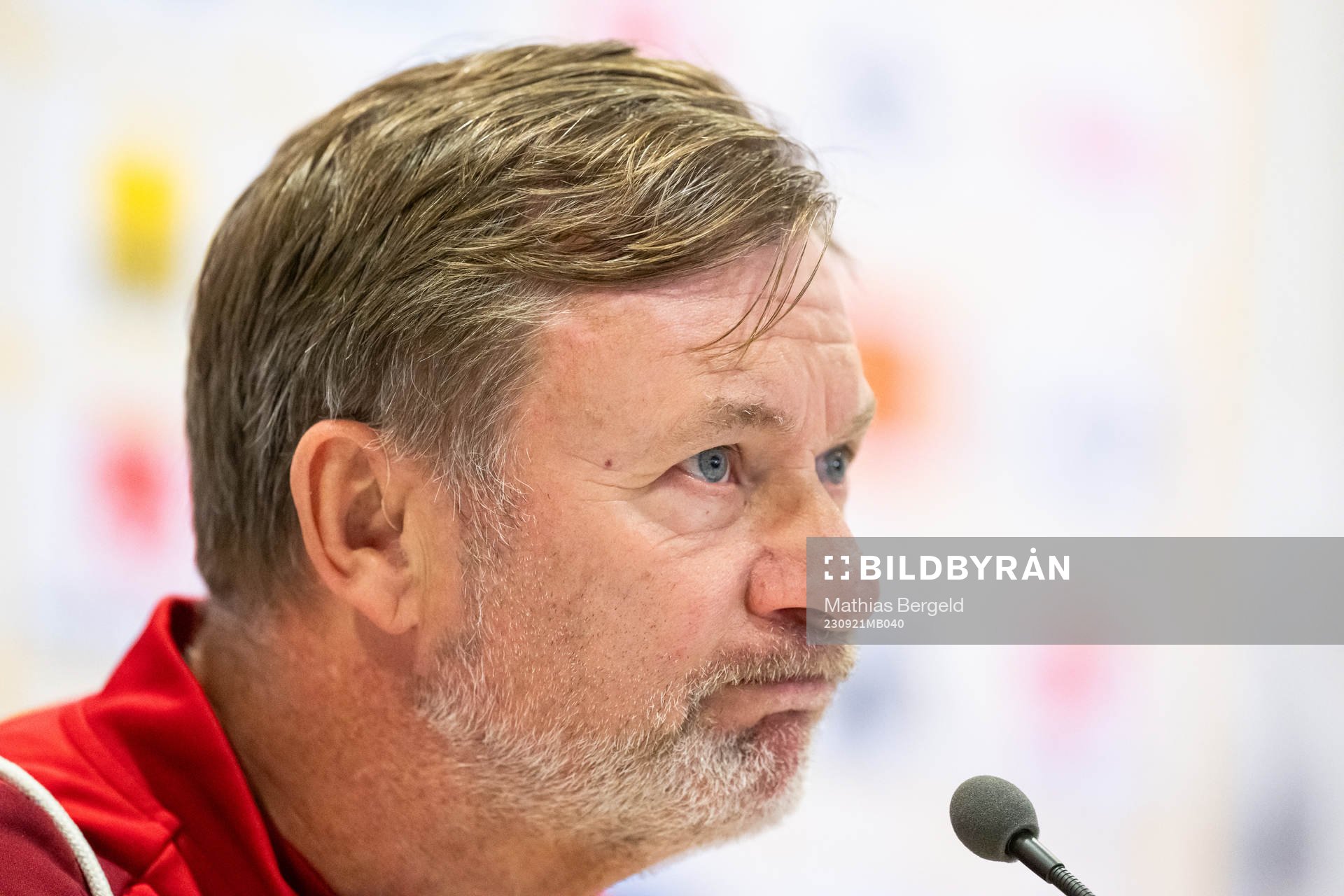 Head coach Peter Gerhardsson
