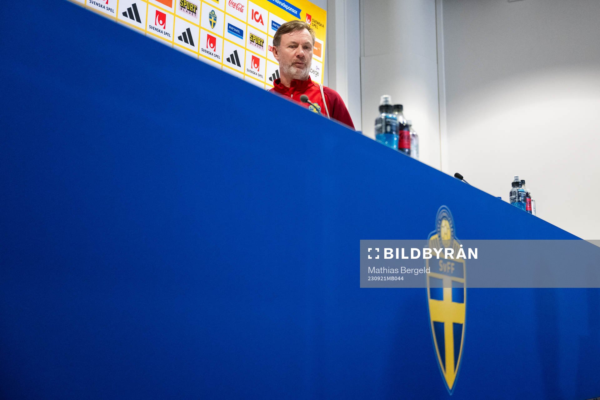 Head coach Peter Gerhardsson