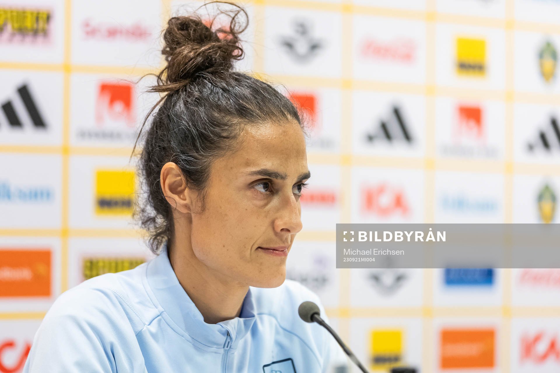 Head coach Montse Tomé of the Spanish Women's national