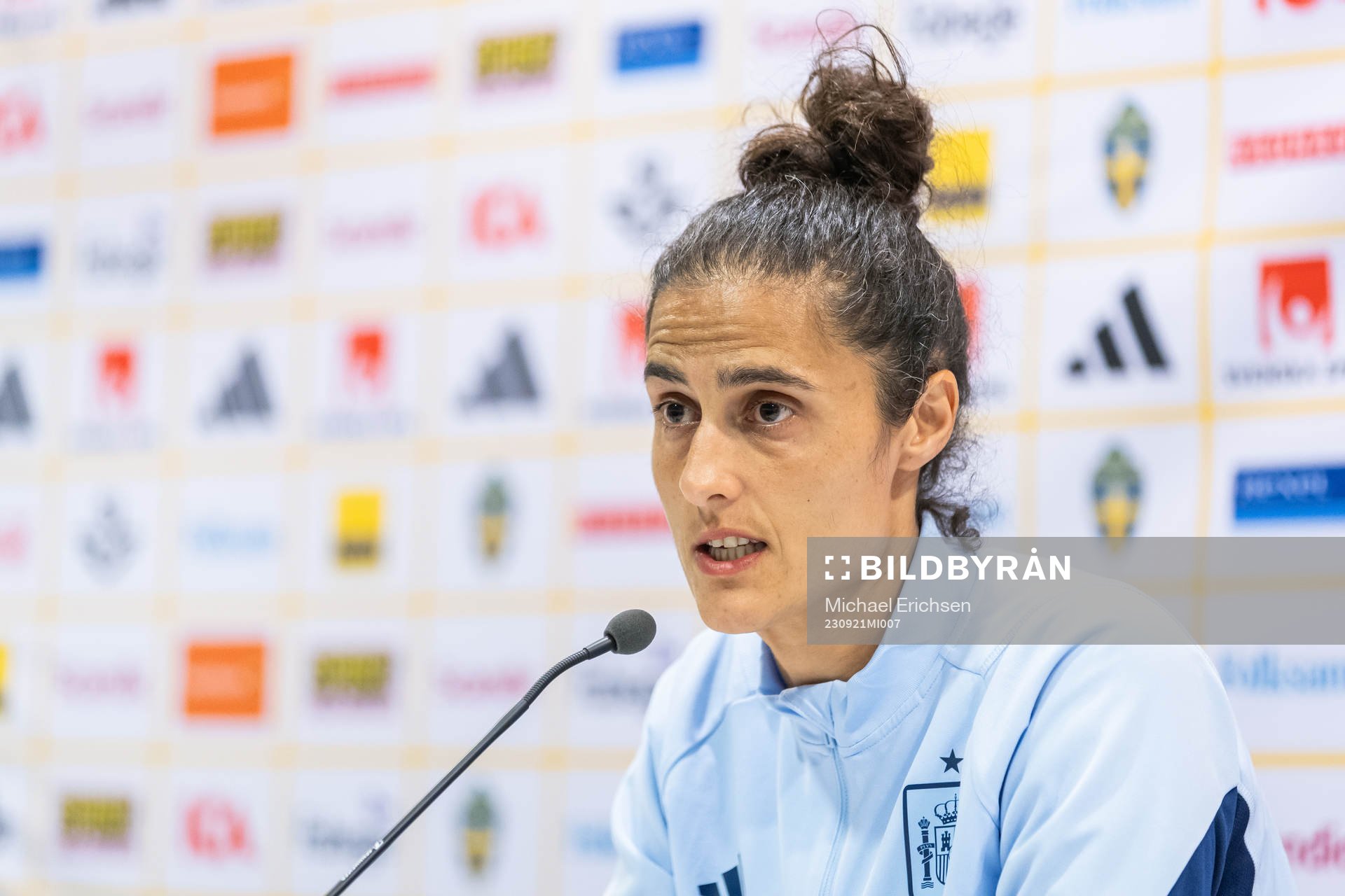 Head coach Montse Tomé of the Spanish Women's national