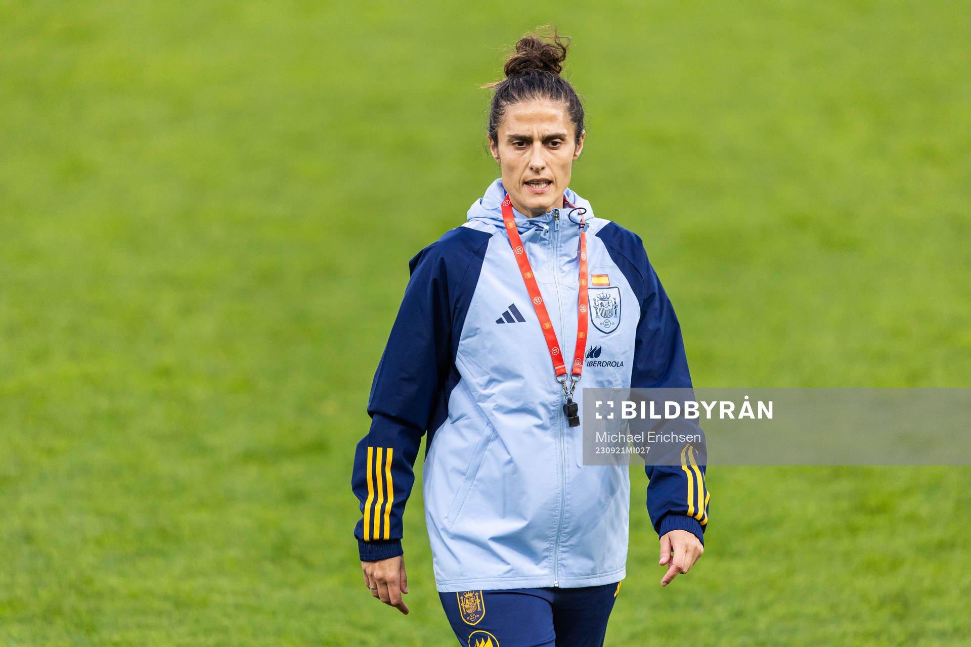 Head coach Montse Tomé of the Spanish women's national