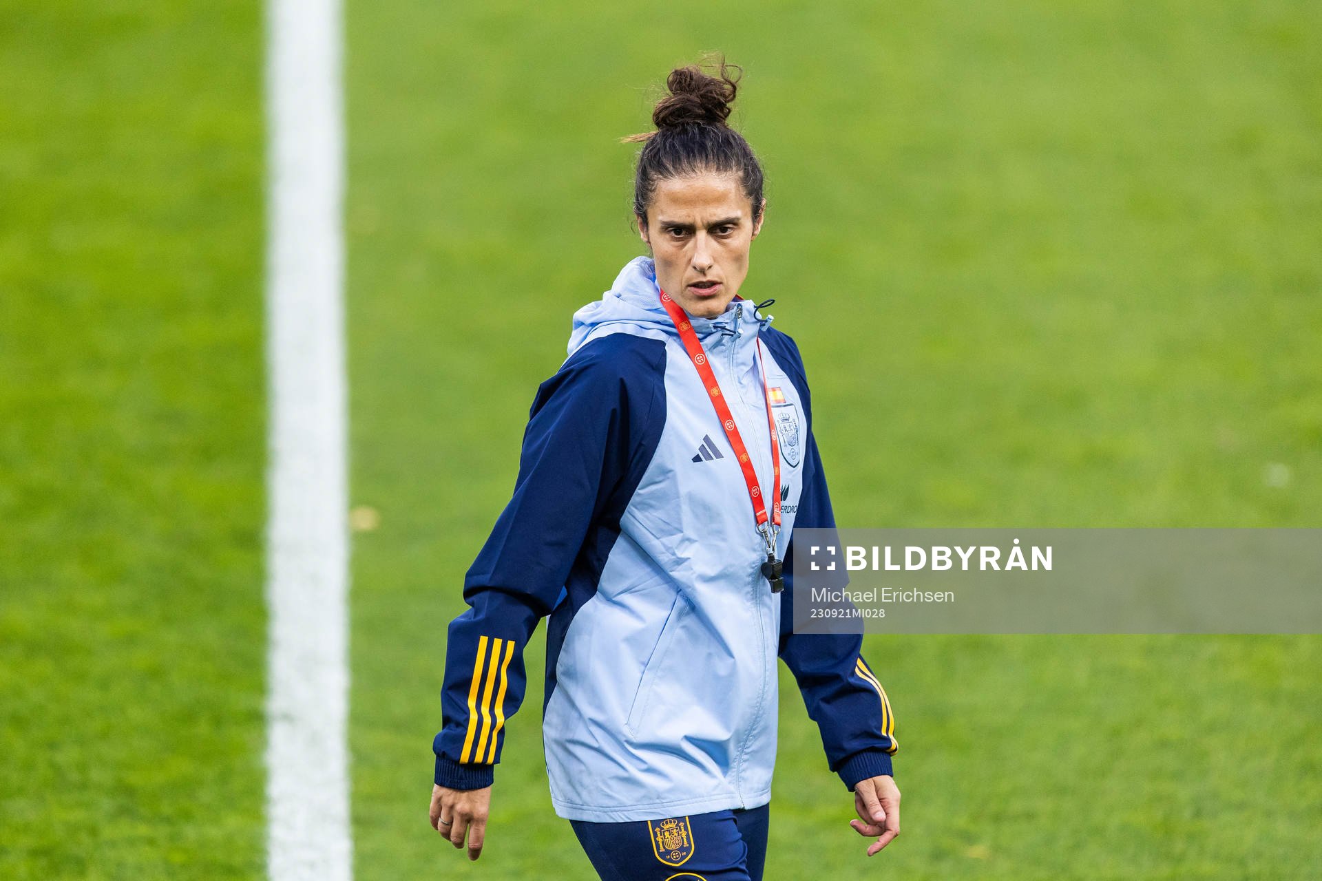 Head coach Montse Tomé of the Spanish women's national
