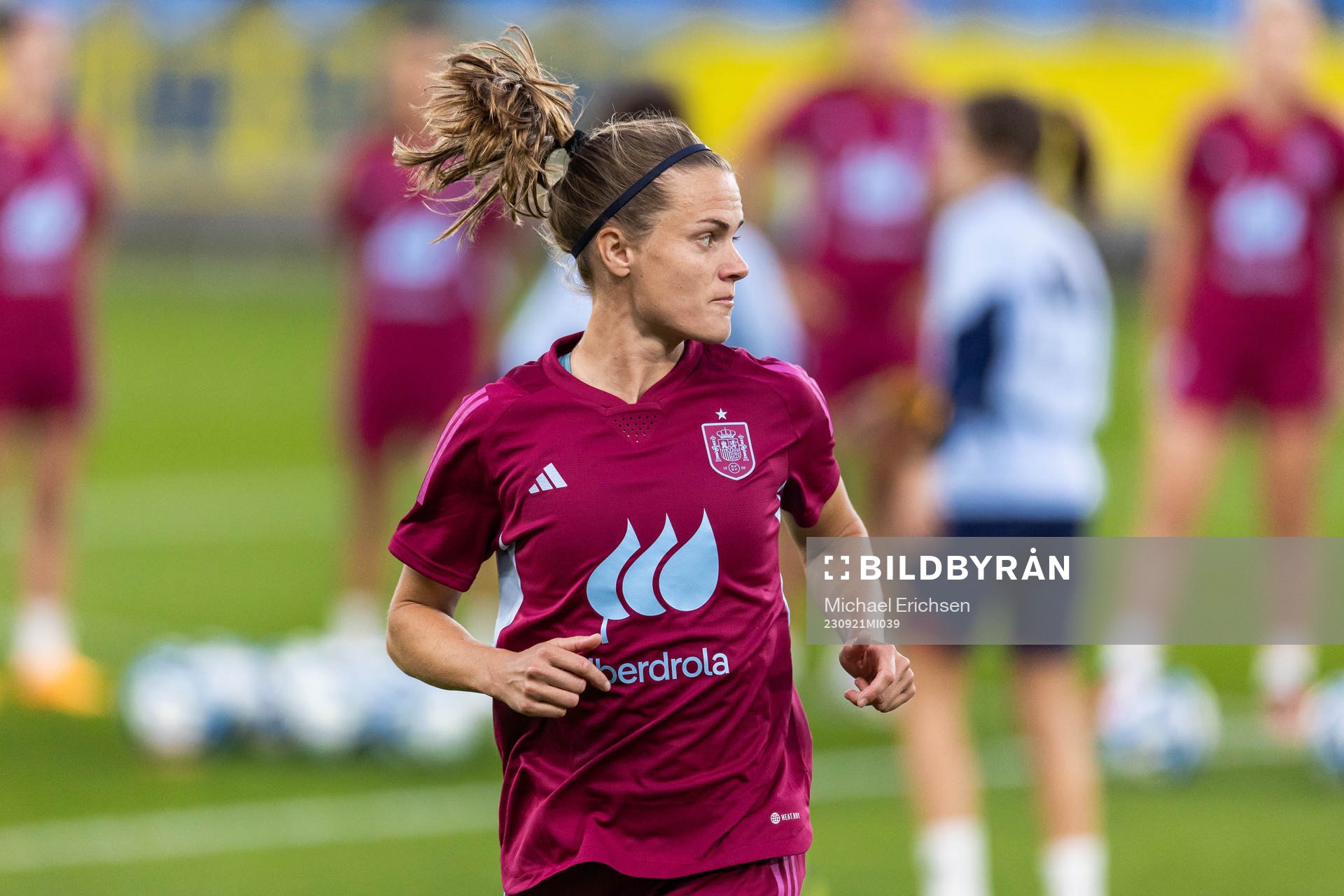Irene Paredes of the Spanish women's national football team