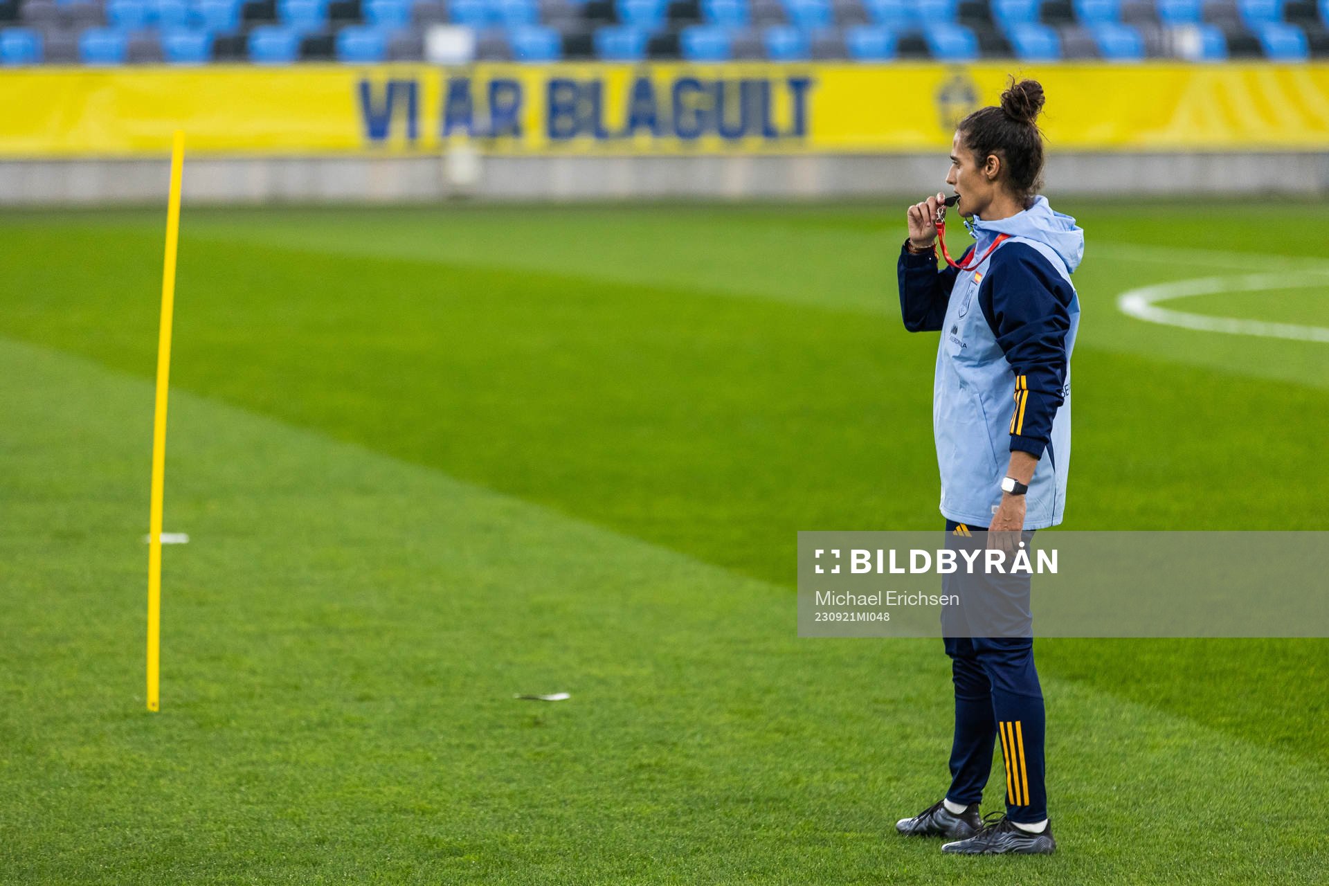 Head coach Montse Tomé of the Spanish women's national