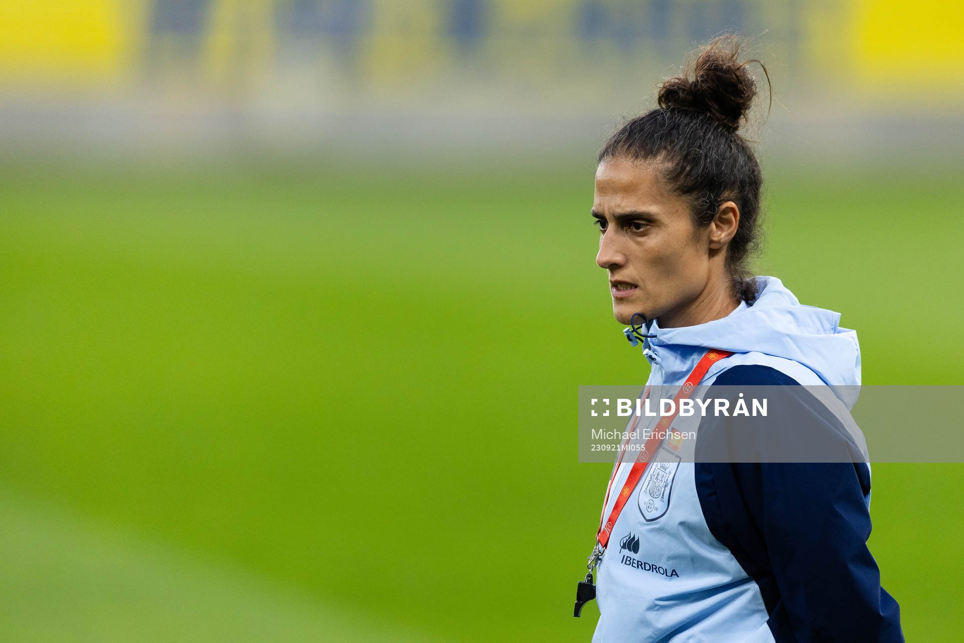 Head coach Montse Tomé of the Spanish women's national