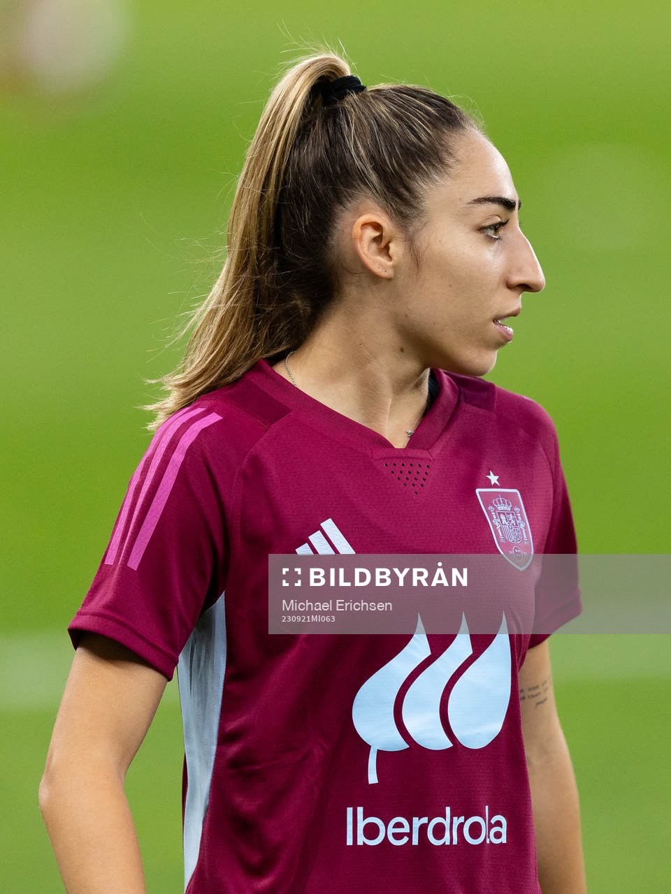 Olga Carmona of the Spanish women's national football team